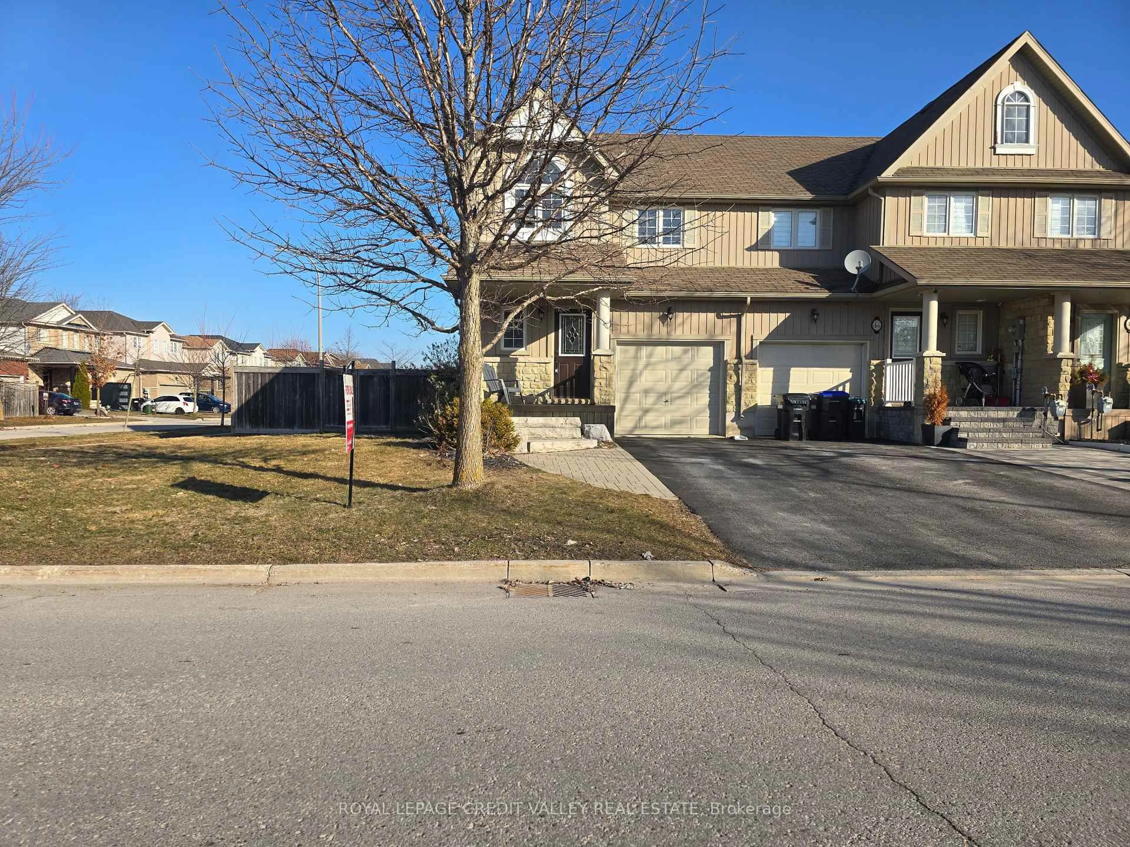 A pic from outside/outdoor area/front of a property/back of a property/a pic from drone, street for 44 Falkner Rd, New Tecumseth Ontario L9R 0A8
