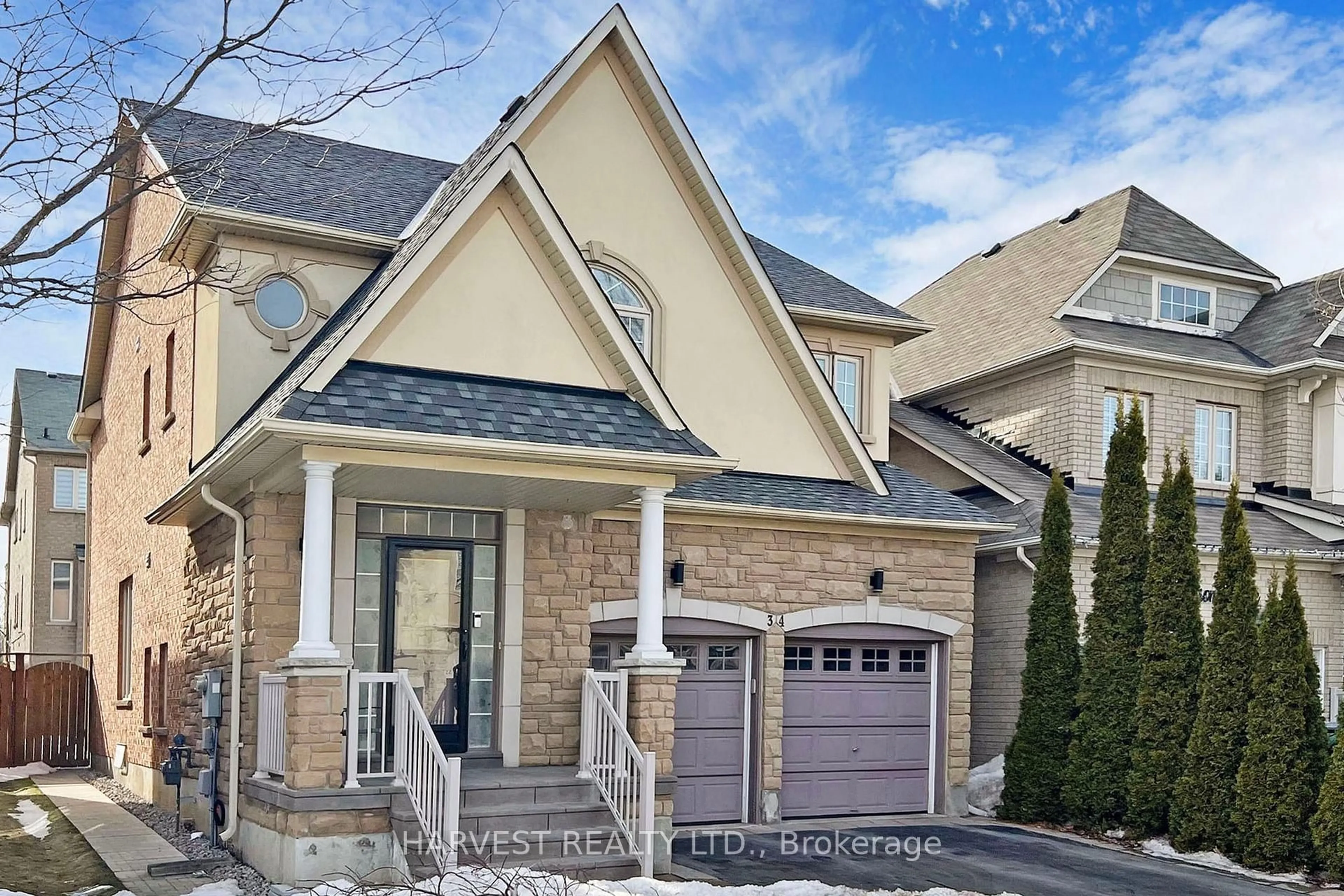 Home with brick exterior material, street for 34 Ulson Dr, Richmond Hill Ontario L4E 4V6