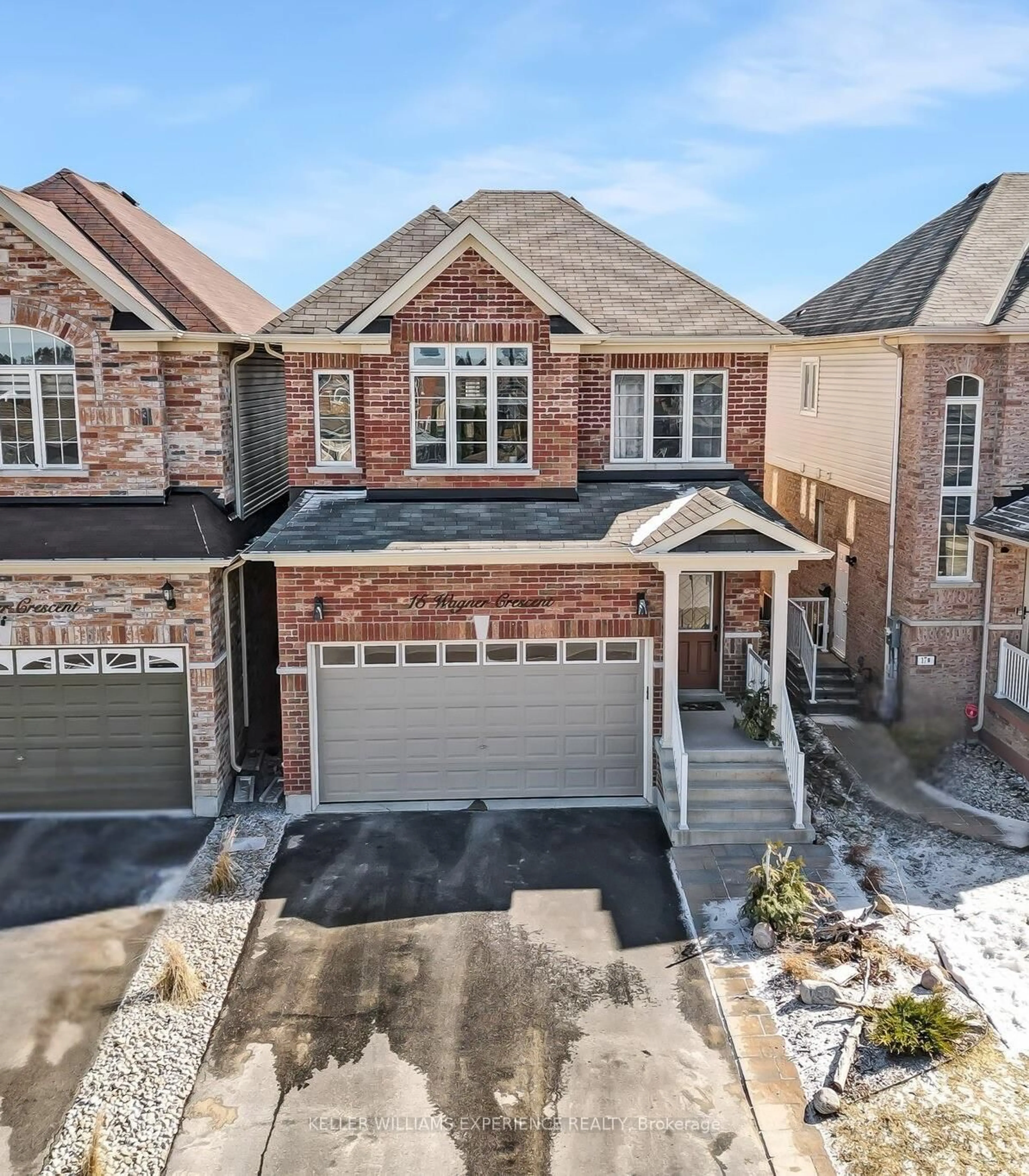 Home with brick exterior material, street for 15 Wagner Cres, Essa Ontario L3W 0P4