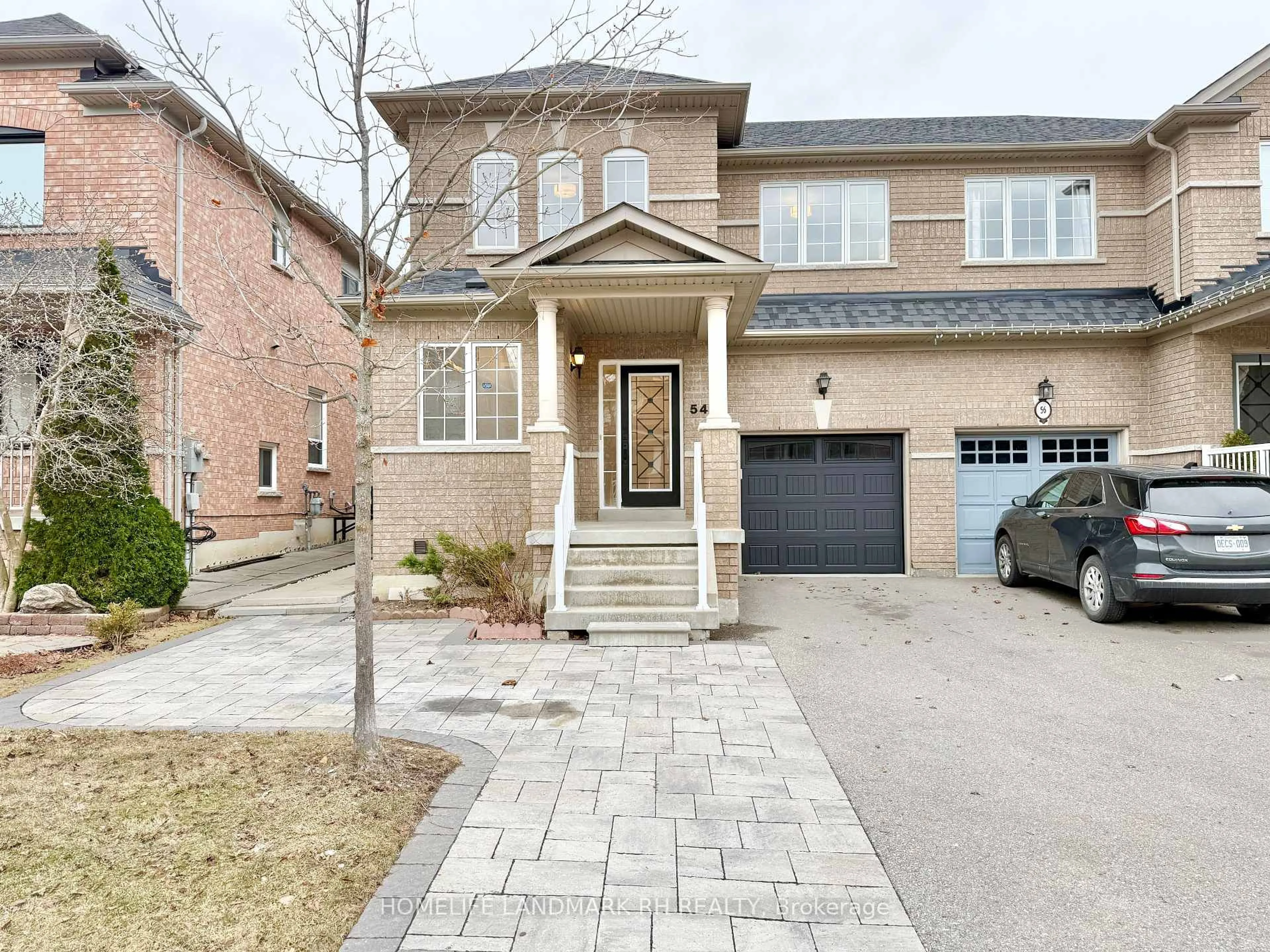 Home with brick exterior material, street for 54 Rosario Dr, Vaughan Ontario L4H 3K9