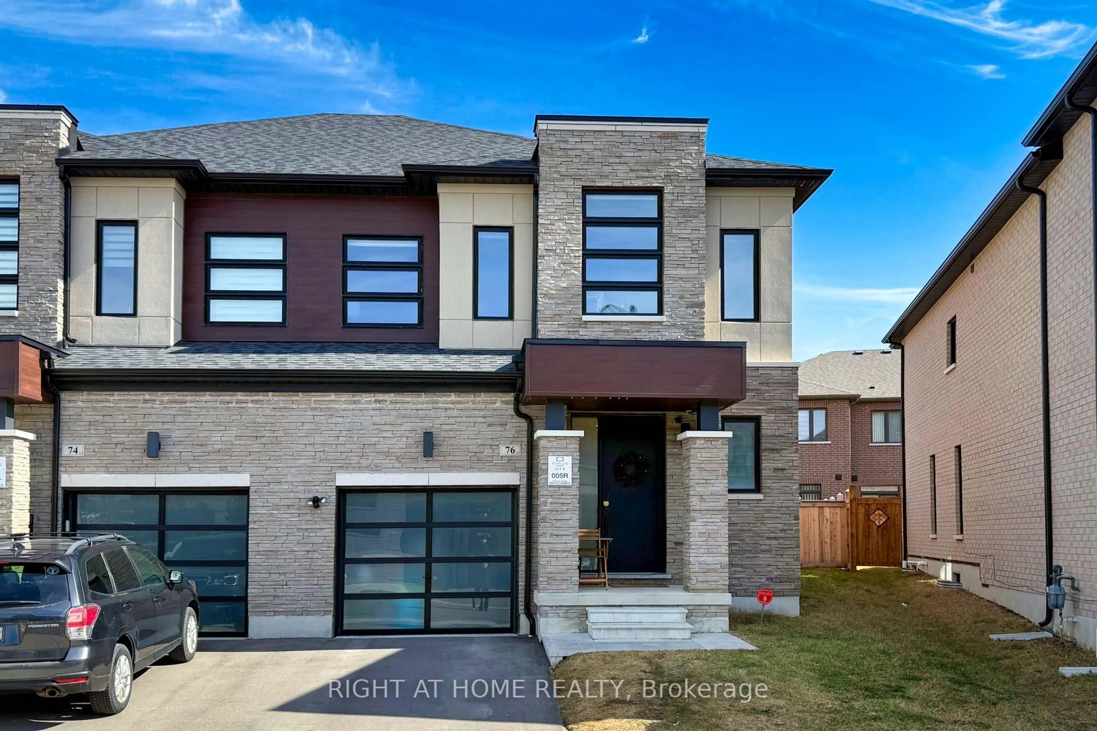 Home with brick exterior material, street for 76 Boiton St, Richmond Hill Ontario L4S 0M1