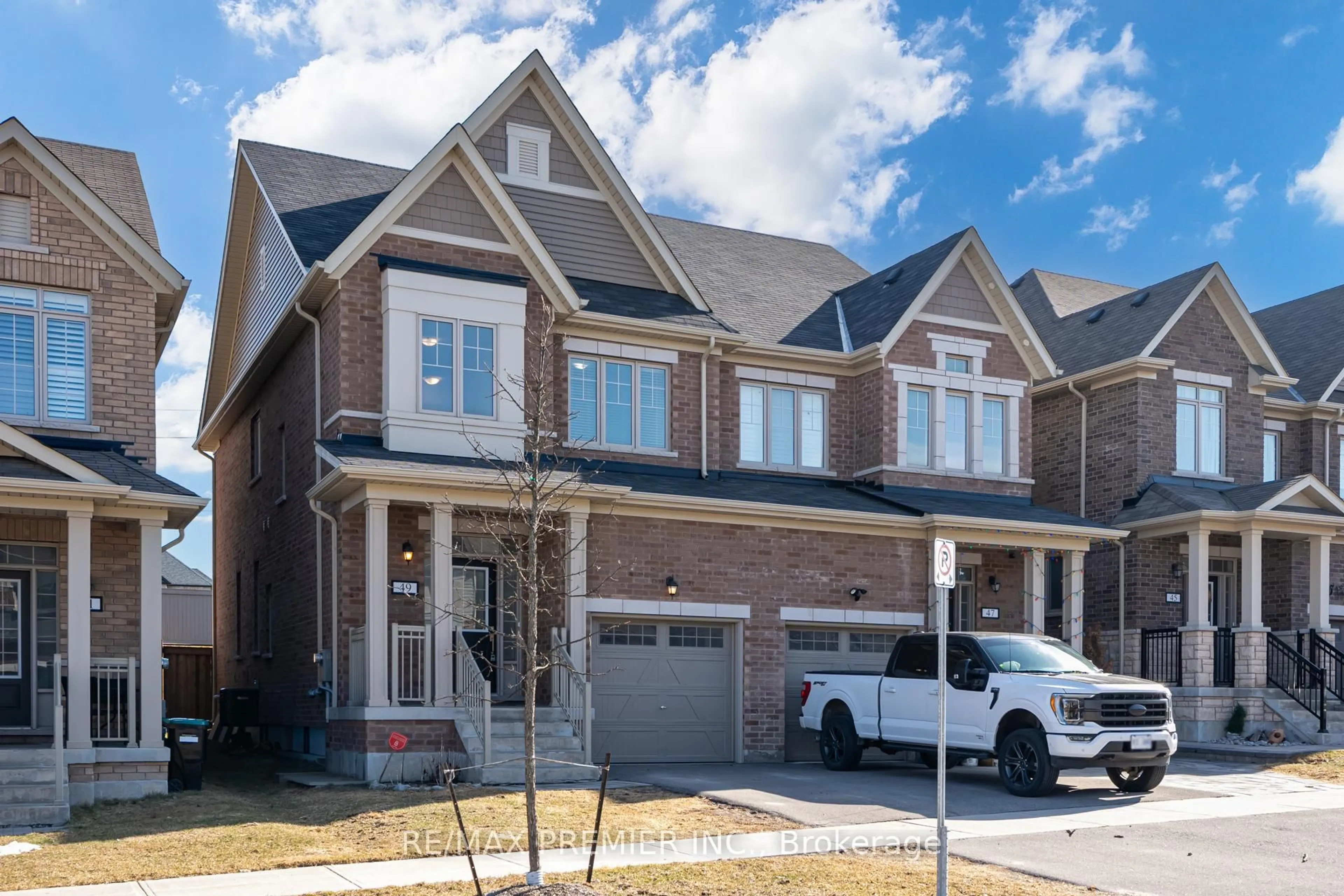 Home with brick exterior material, street for 49 Casserley Cres, New Tecumseth Ontario L0G 1W0