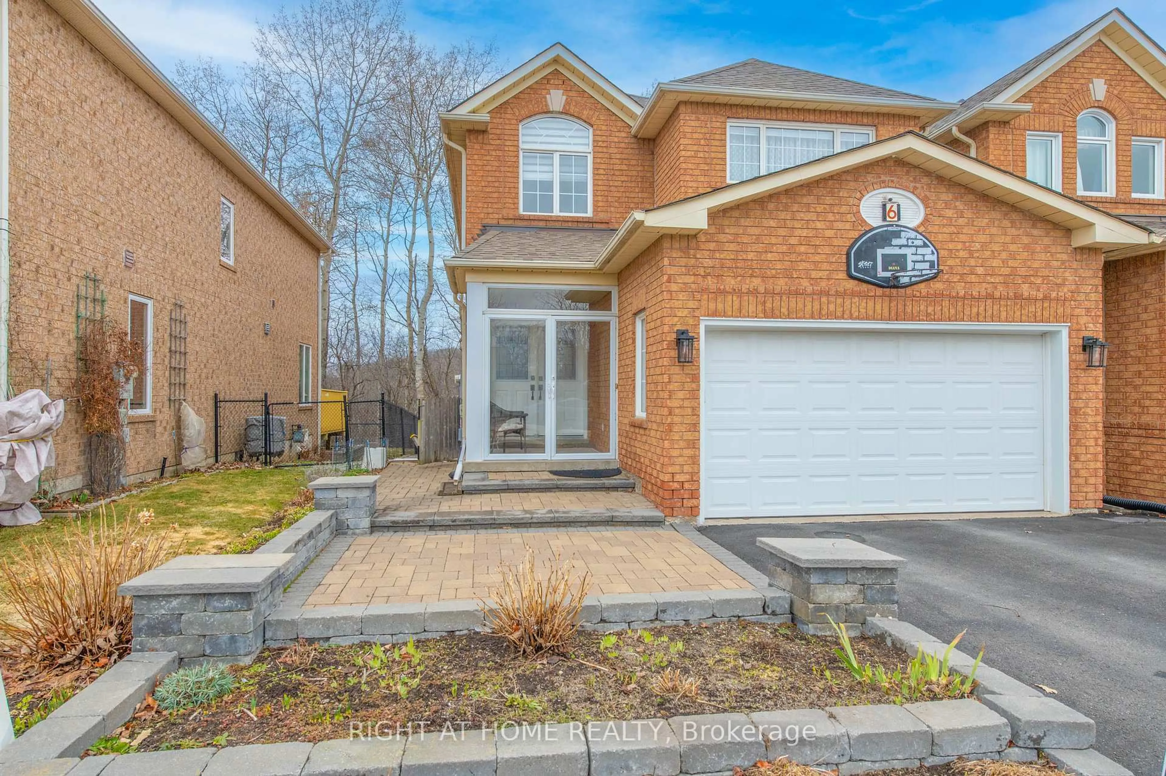 Home with brick exterior material, street for 6 Long Point Dr, Richmond Hill Ontario L4E 3W9