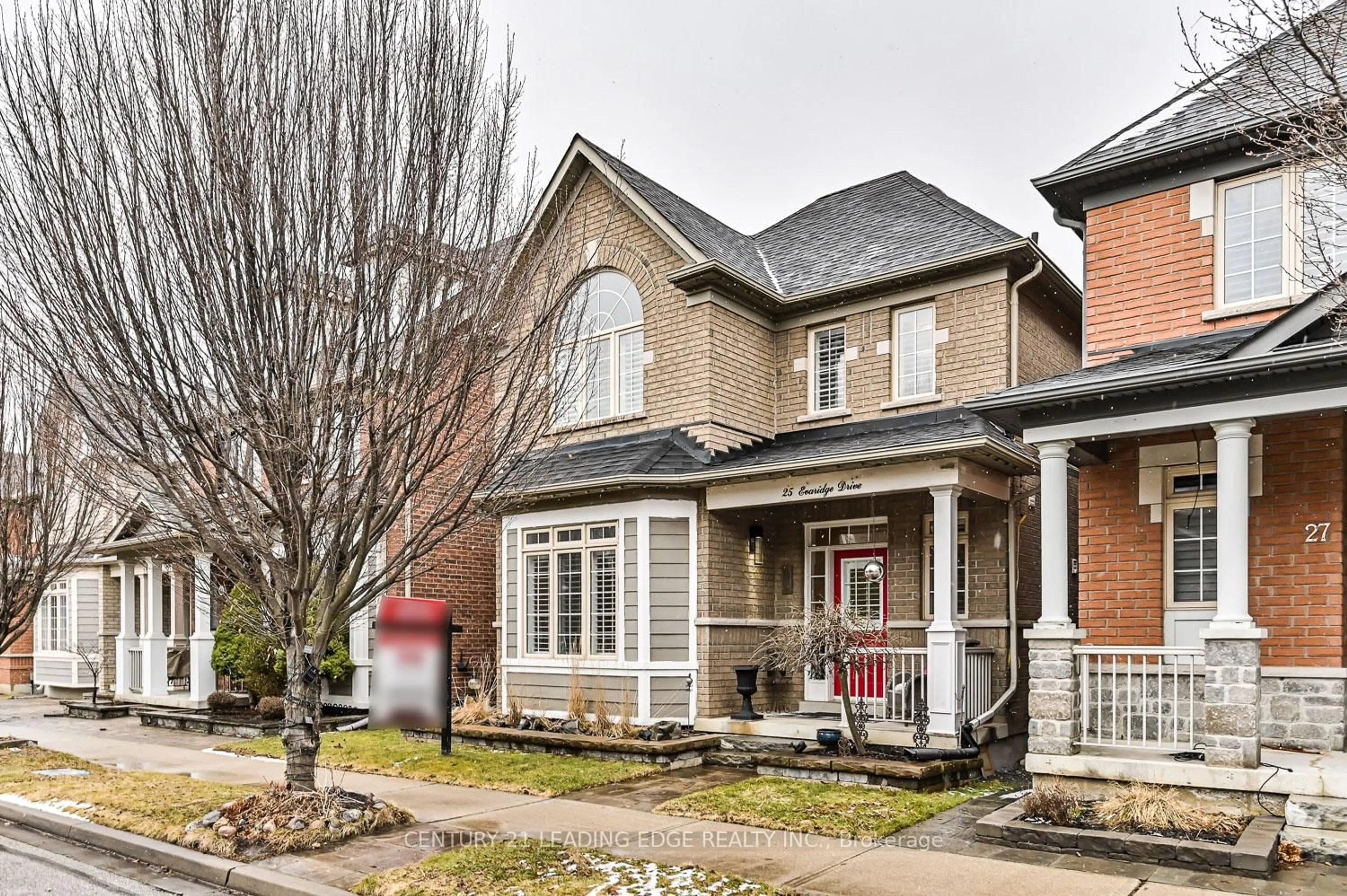 Home with brick exterior material, street for 25 Evaridge Dr, Markham Ontario L6B 1E7