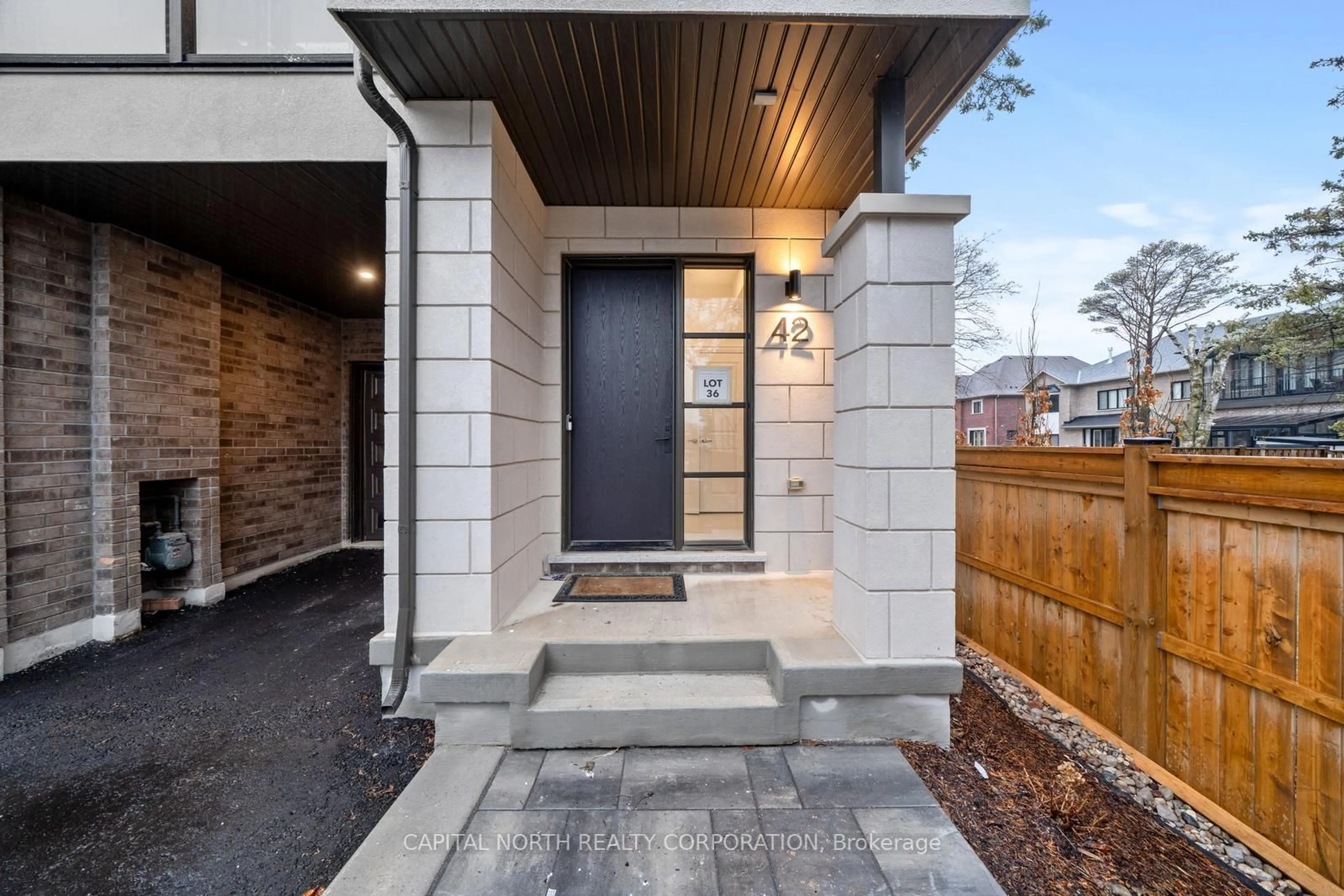 Home with brick exterior material, street for 42 Chiara Rose Lane, Richmond Hill Ontario L4E 1L4