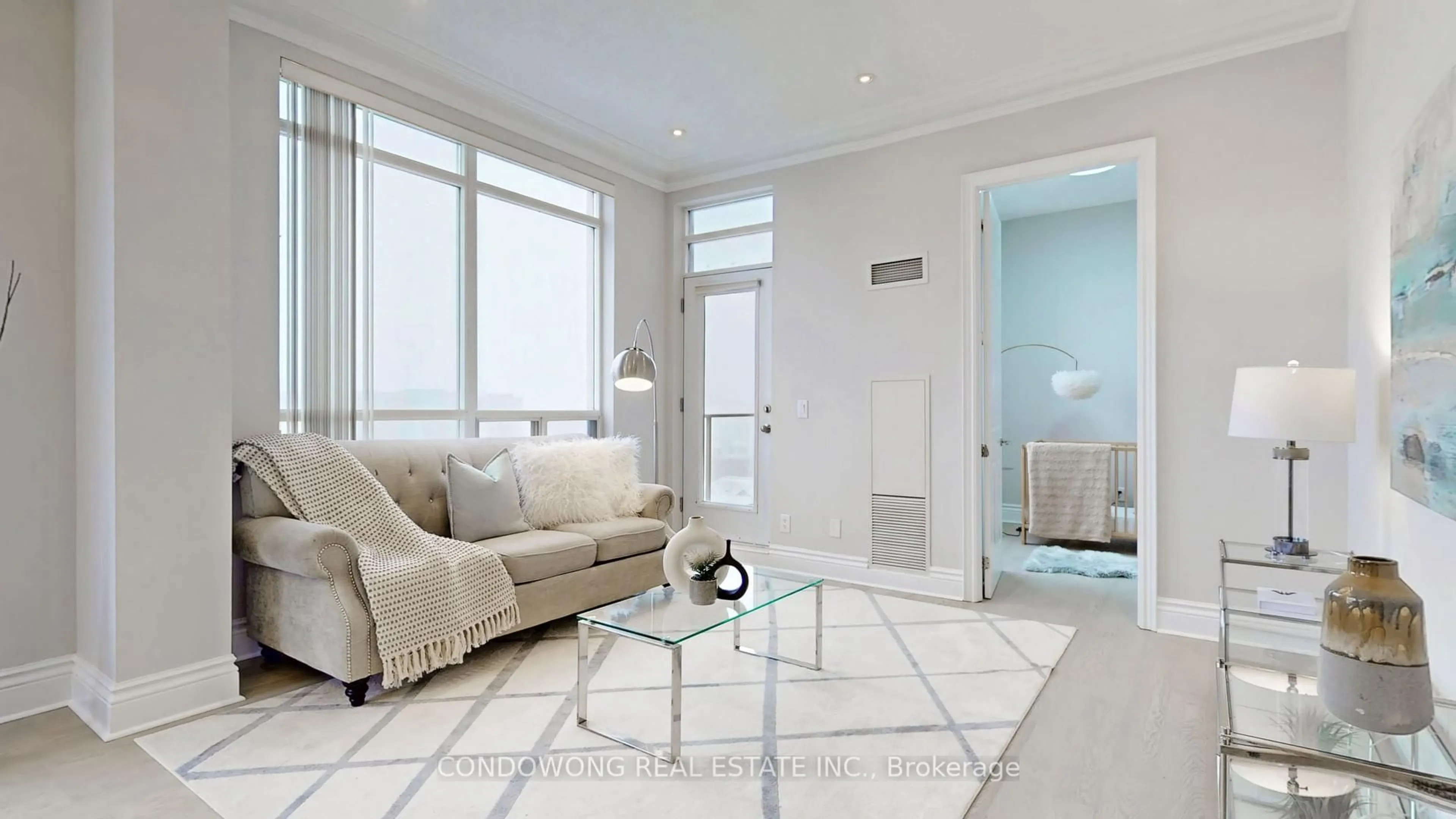 Living room with furniture, unknown for 37 Galleria Pkwy #UPH12, Markham Ontario L3T 0A5
