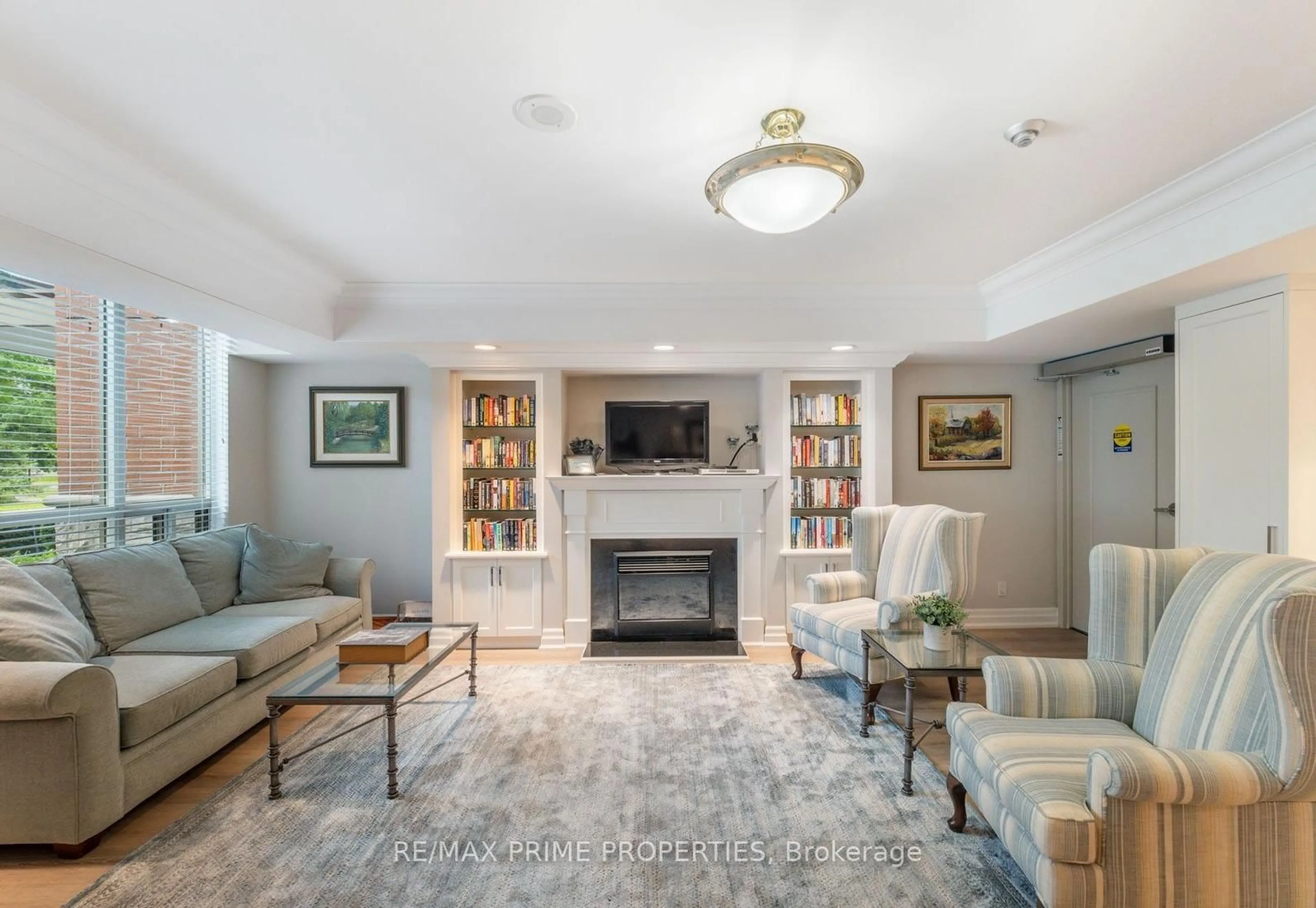Living room with furniture, unknown for 85 The Boardwalk Way #320, Markham Ontario L6E 1B9