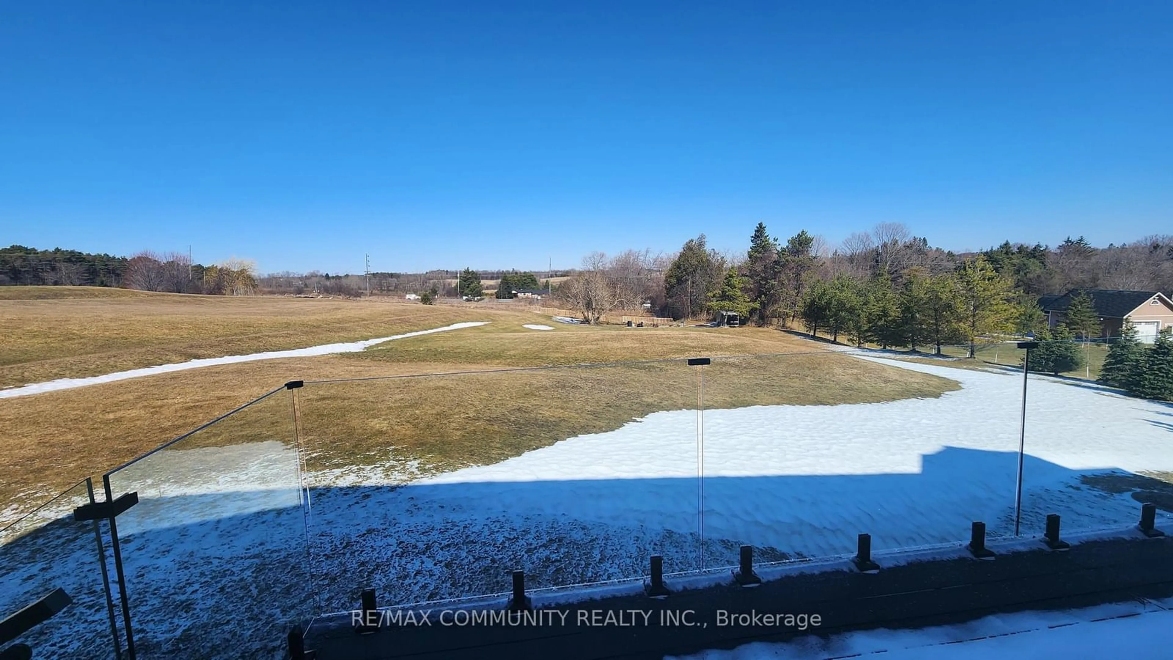 A pic from outside/outdoor area/front of a property/back of a property/a pic from drone, water/lake/river/ocean view for 12 Deer Ridge Rd, Uxbridge Ontario L0C 1A0