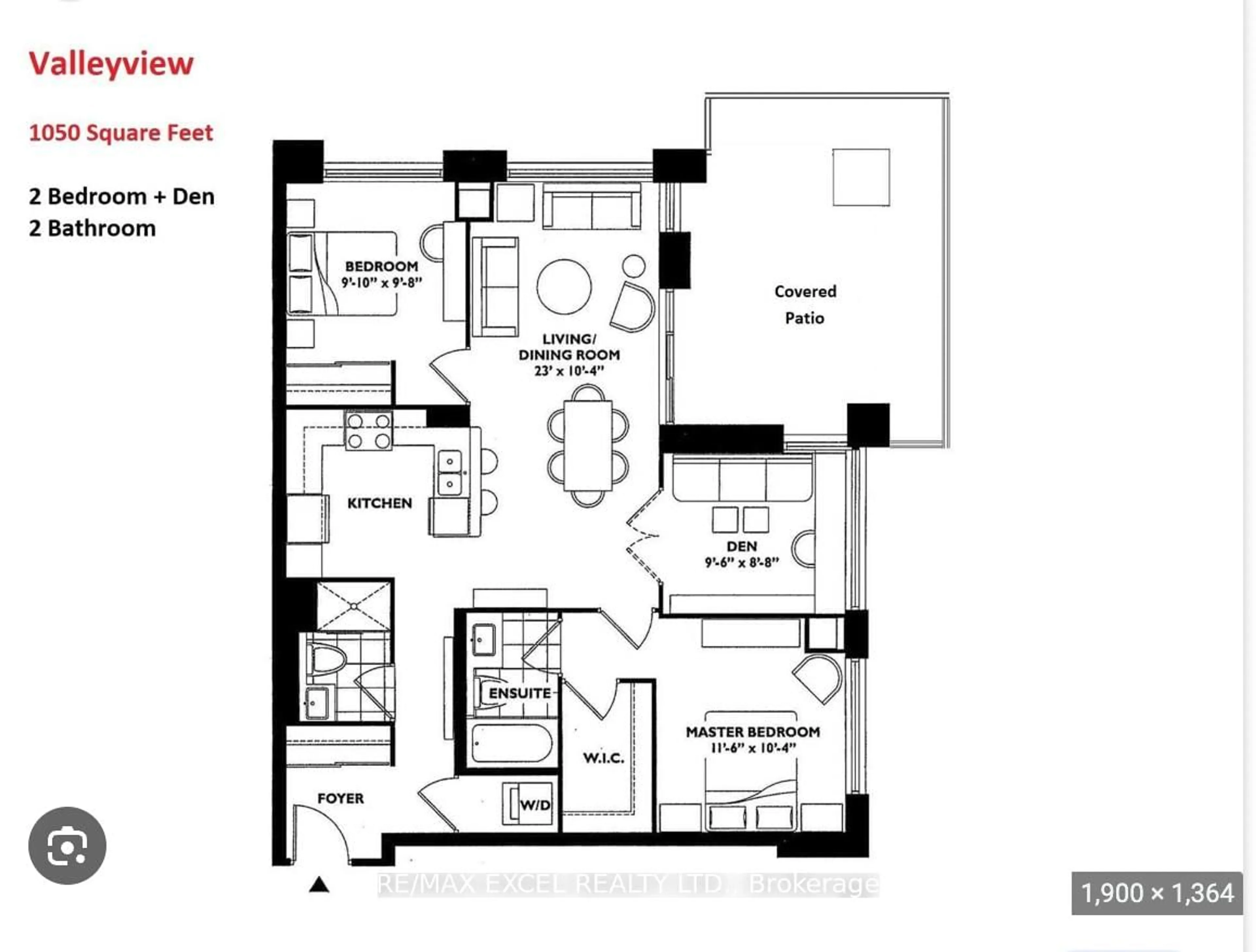 Floor plan for 1 Upper Duke Cres #110, Markham Ontario L6G 0B6
