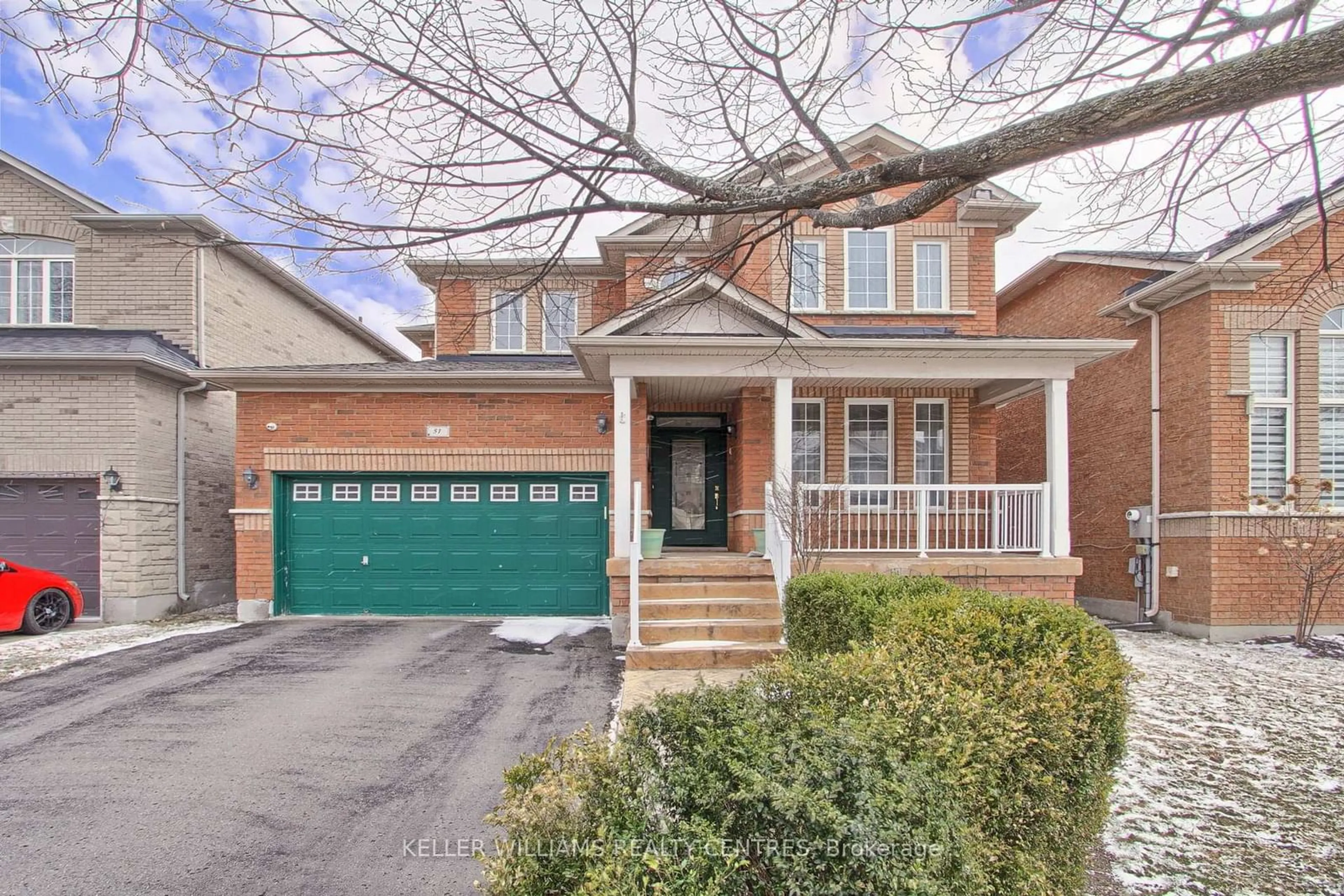Home with brick exterior material, street for 51 Haverhill Terr, Aurora Ontario L4G 7R4