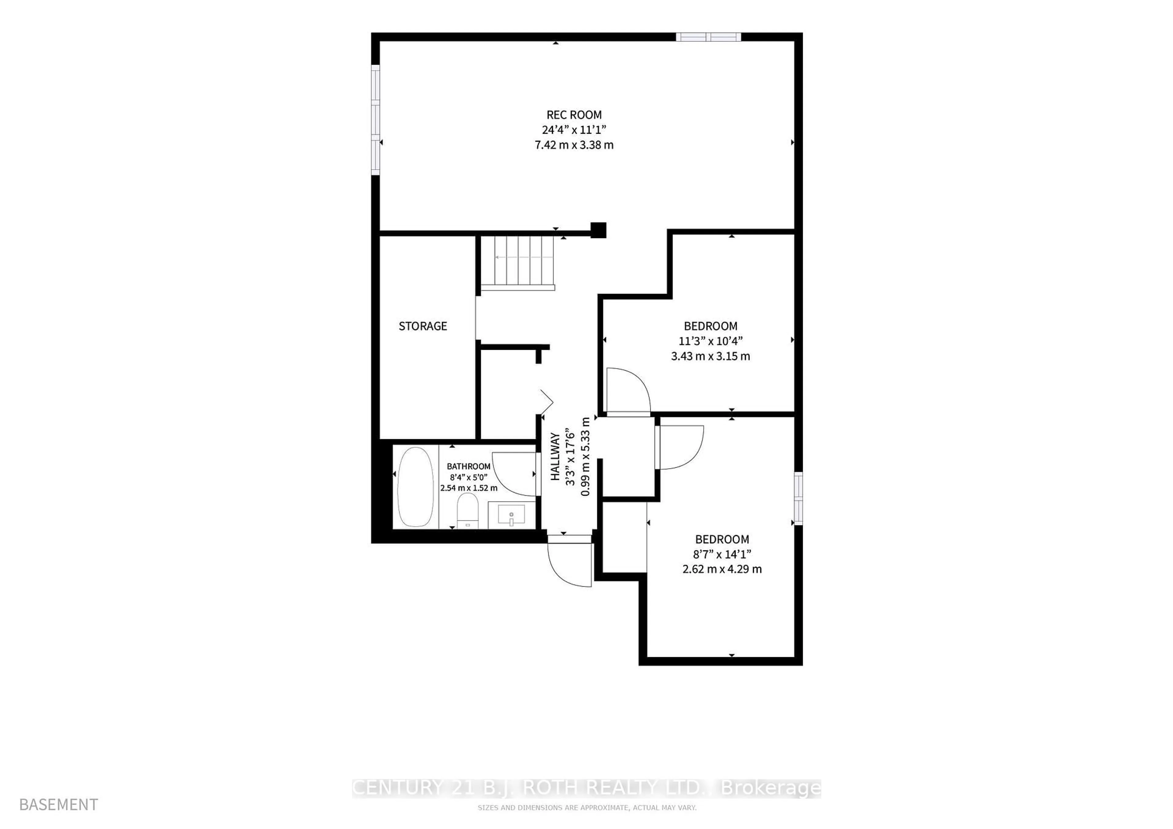 Floor plan for 1091 Arnold St, Innisfil Ontario L0L 1W0