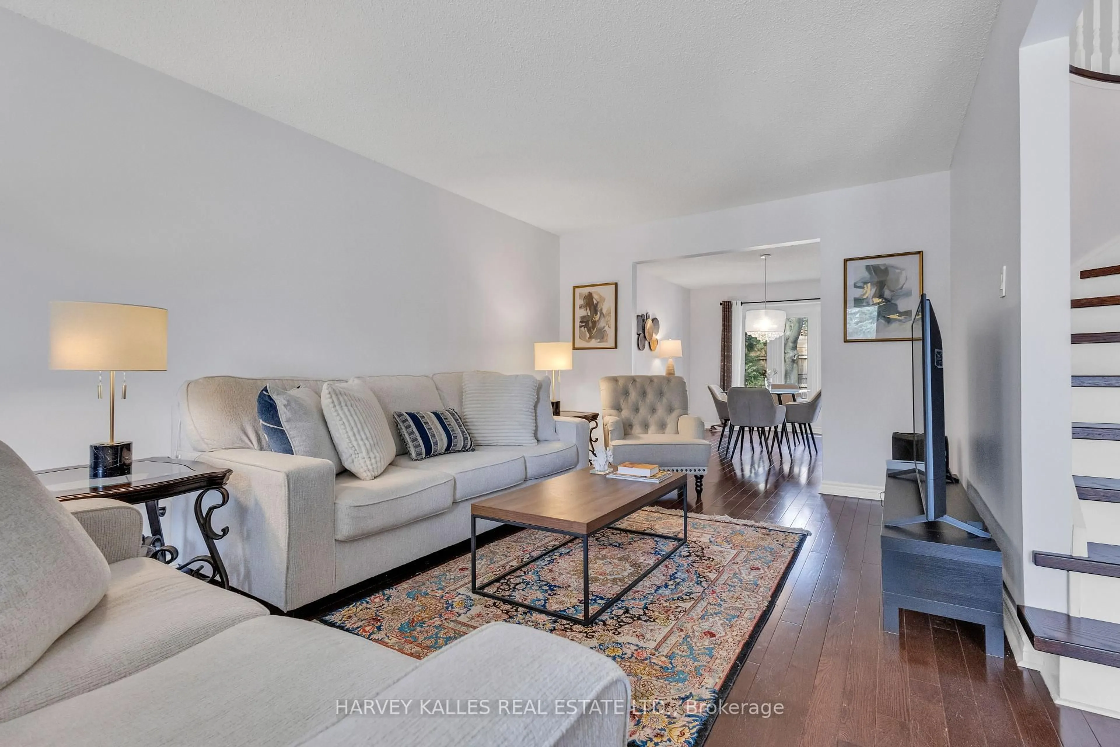 Living room with furniture, unknown for 222 Kemano Rd, Aurora Ontario L4G 4Y9