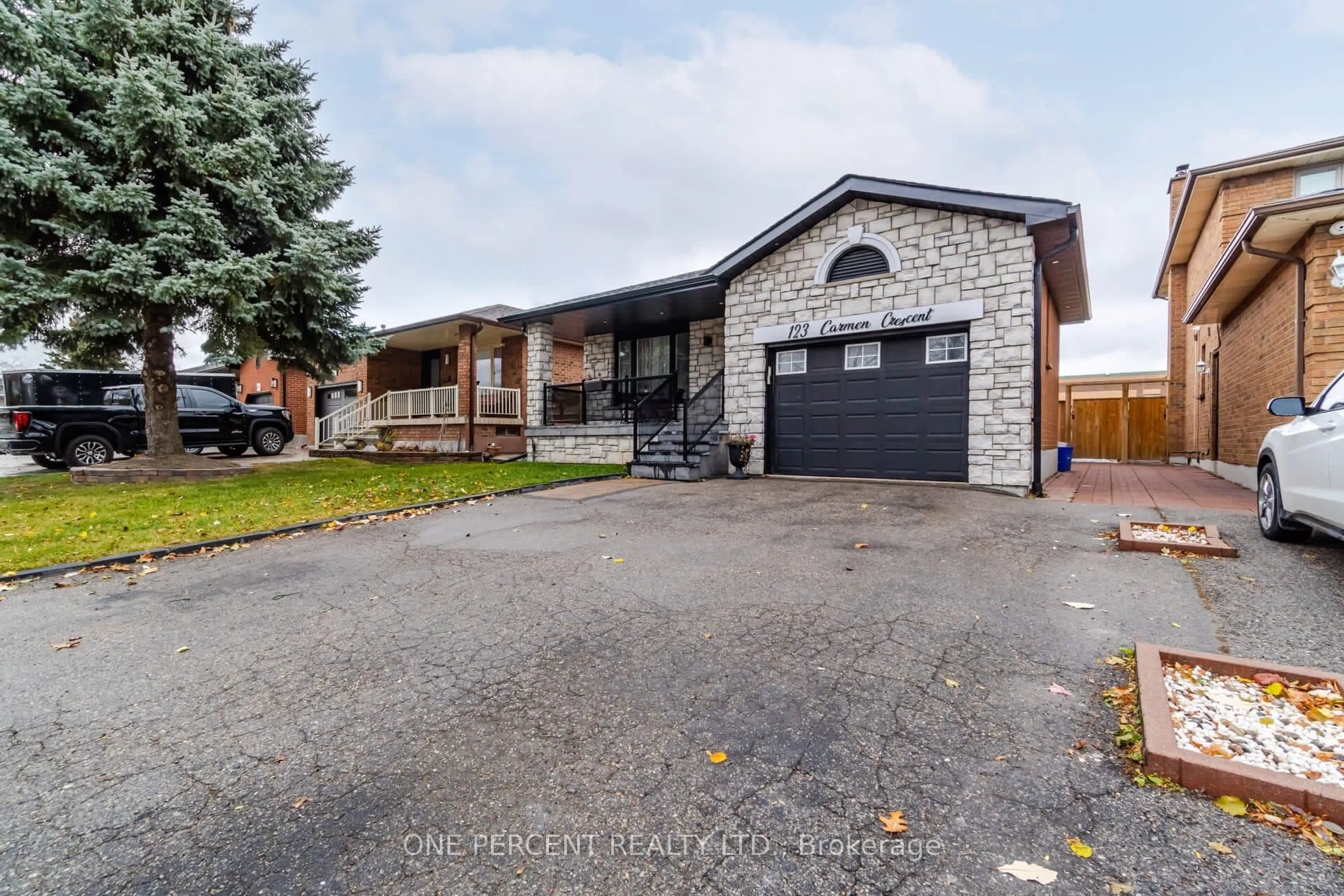 Home with brick exterior material, street for 123 Carmen Cres, Vaughan Ontario L4L 5P7