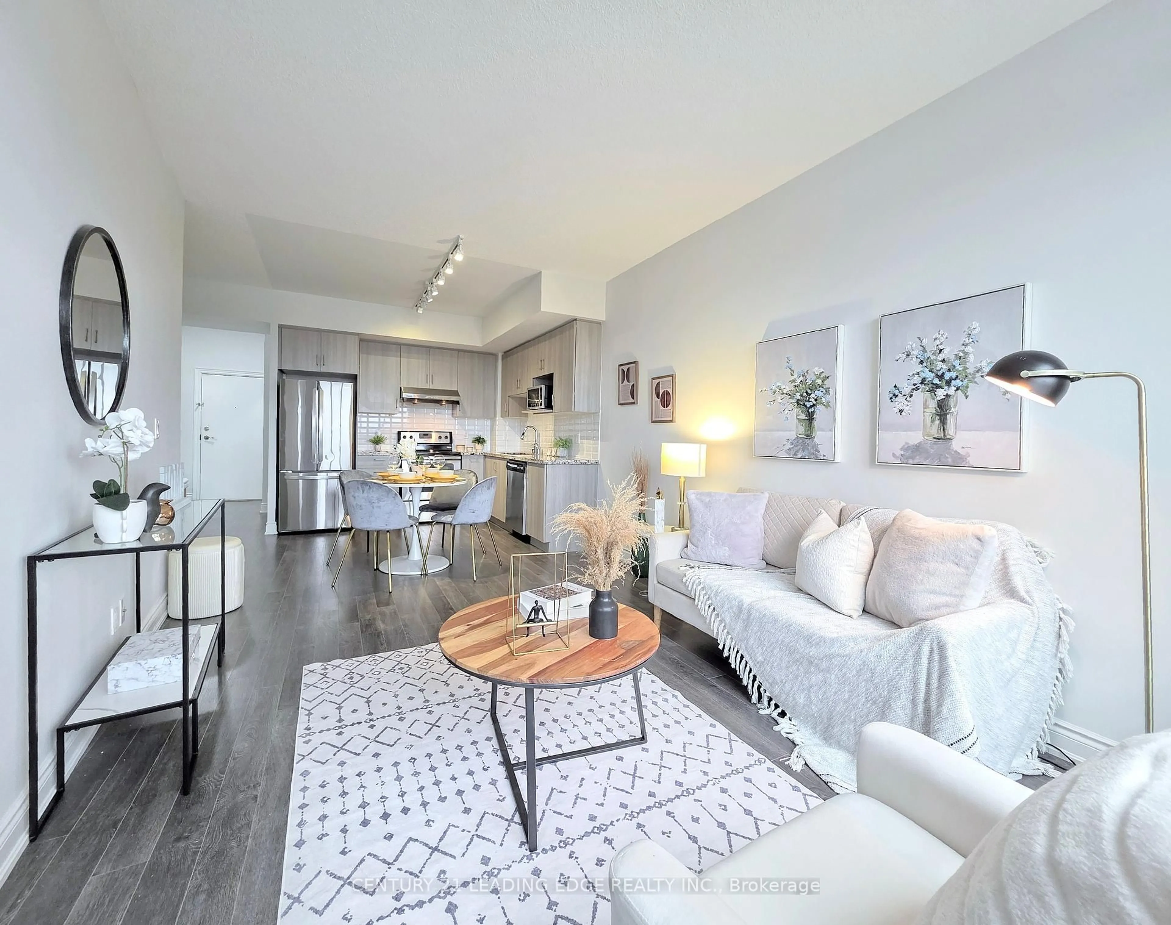 Living room with furniture, unknown for 38 Cedarland Dr #510, Markham Ontario L6G 0G7