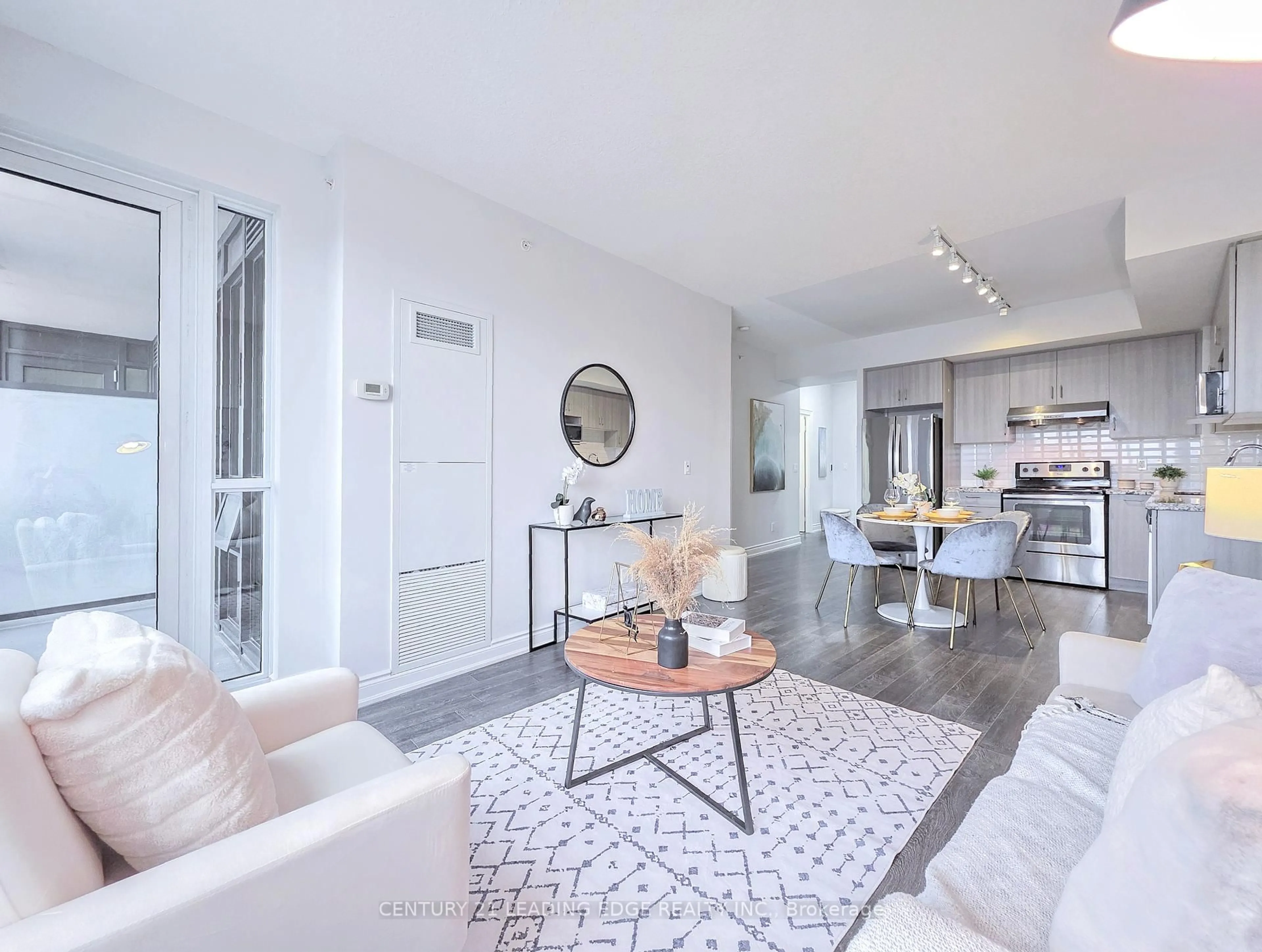 Living room with furniture, unknown for 38 Cedarland Dr #510, Markham Ontario L6G 0G7