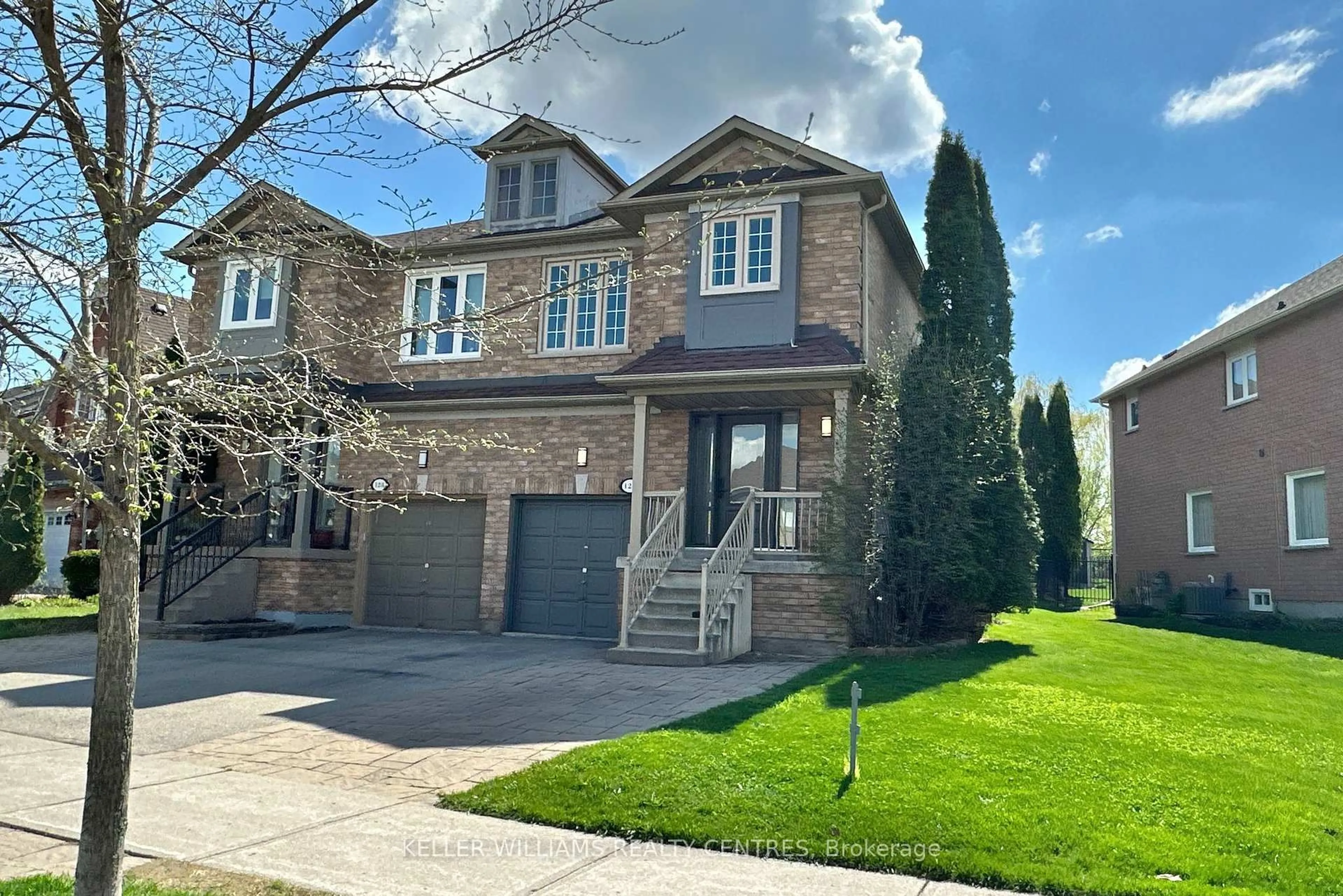 Home with brick exterior material, street for 126 Primeau Dr, Aurora Ontario L4G 6Z4