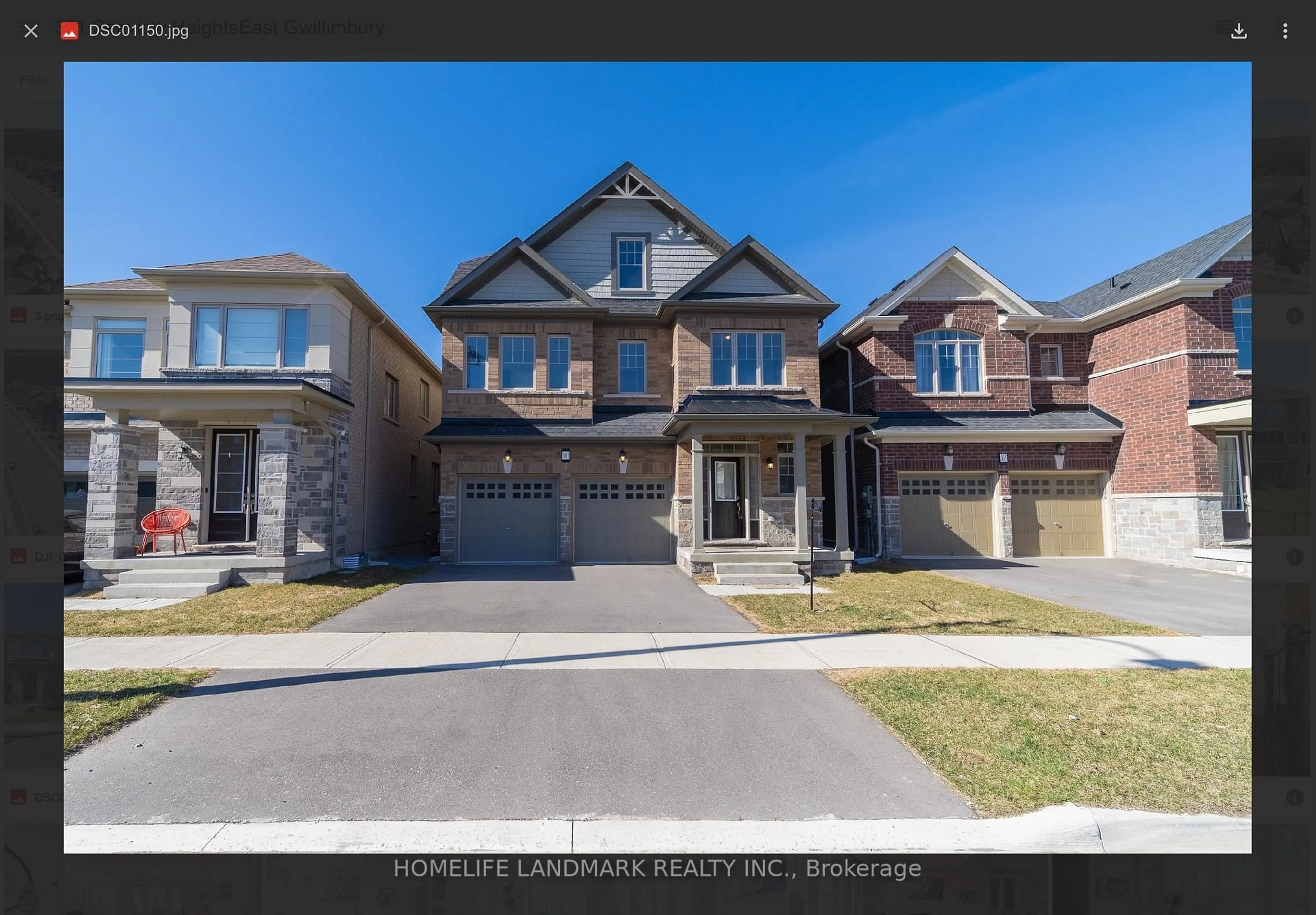 Home with brick exterior material, street for 301 Seaview Hts, East Gwillimbury Ontario L9N 0S3