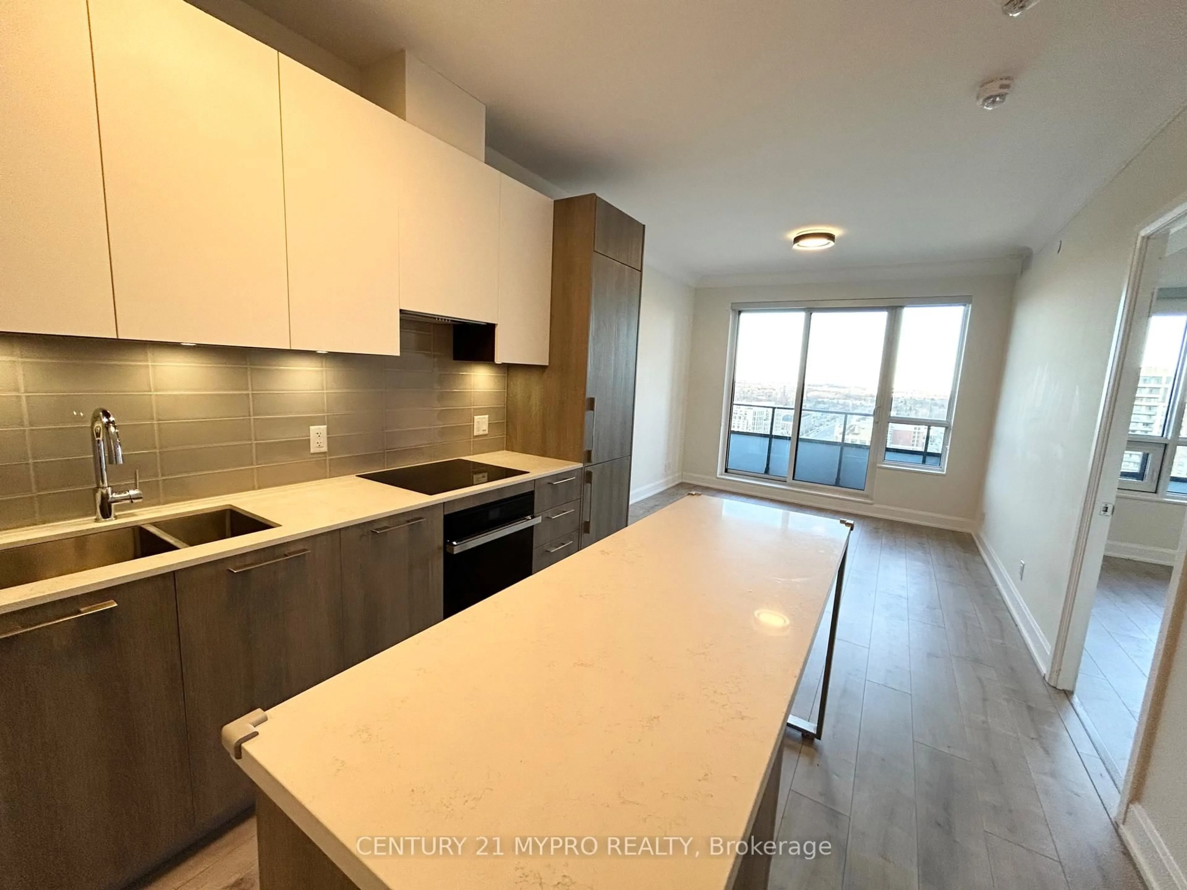 Open concept kitchen, unknown for 38 Water Walk Dr #1911, Markham Ontario L3R 6M8