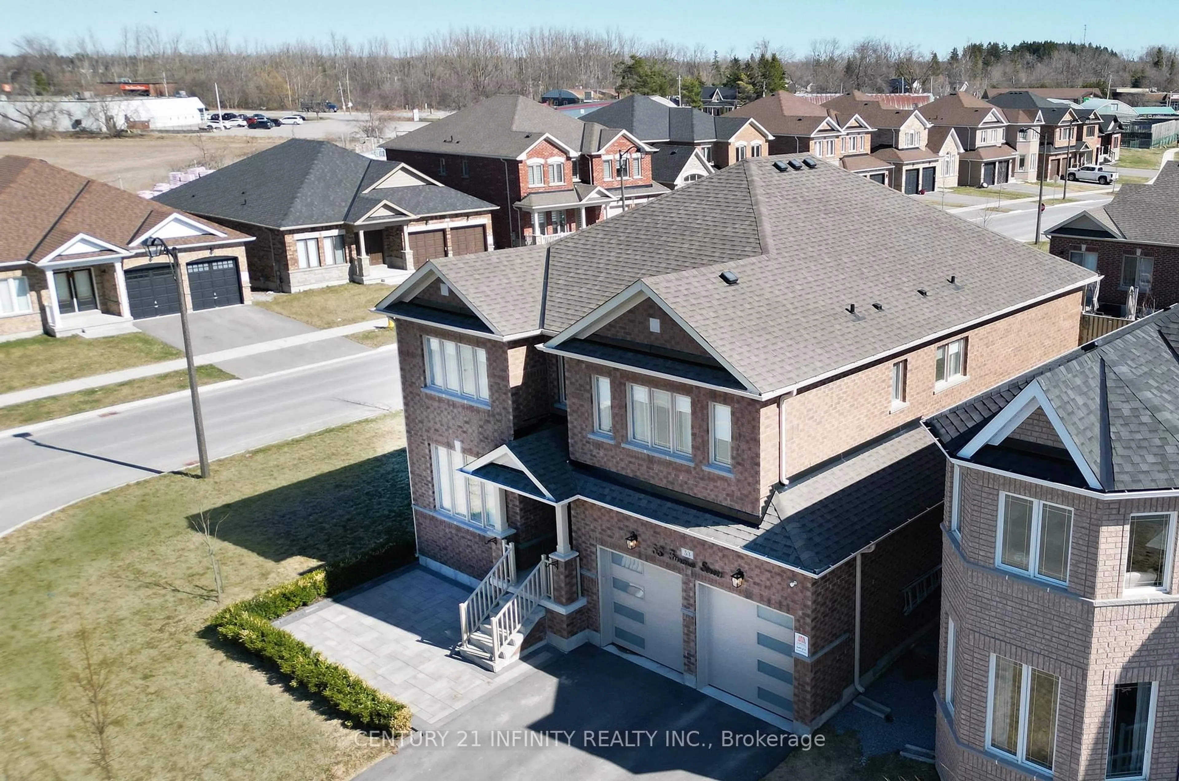 A pic from outside/outdoor area/front of a property/back of a property/a pic from drone, street for 53 Furniss St, Brock Ontario L0K 1A0