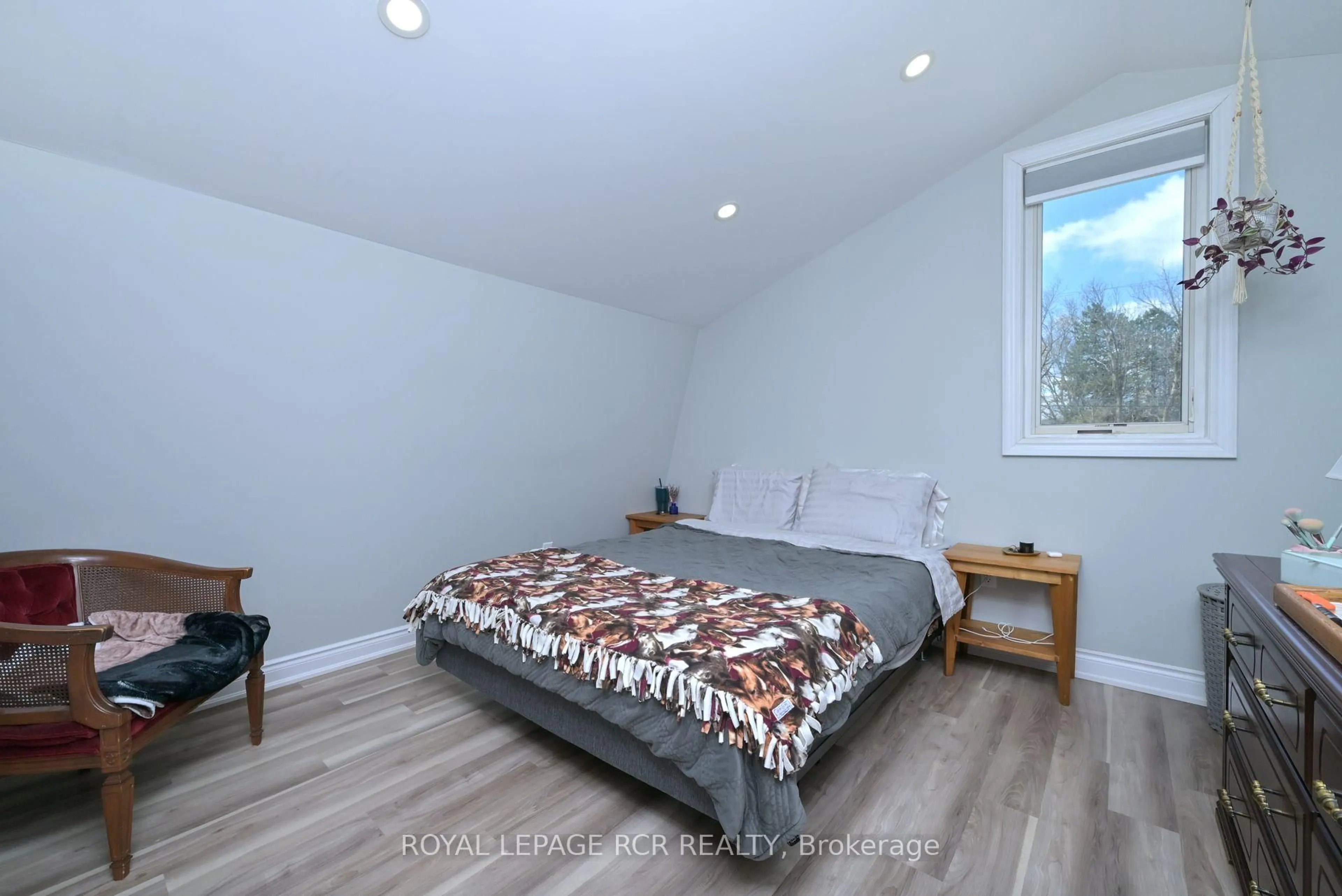 Bedroom with bed, wood/laminate floor for 2545 County Rd 50 N/A, Adjala-Tosorontio Ontario L0G 1L0