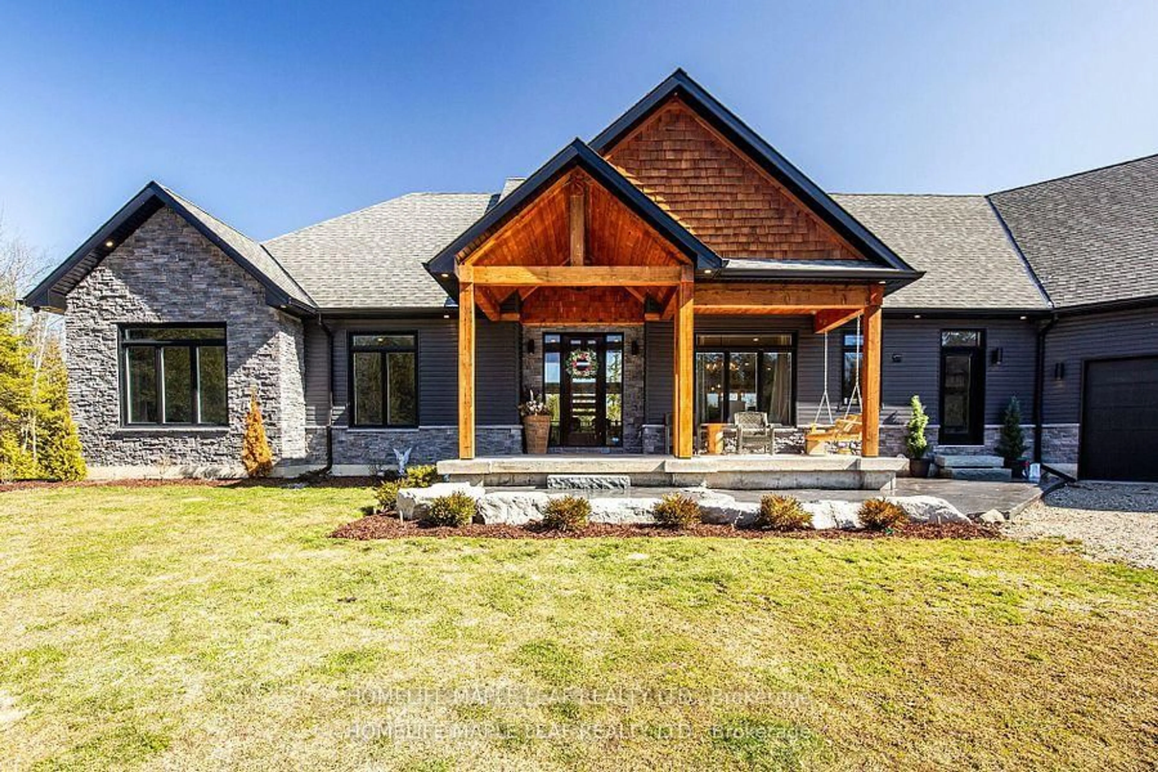Home with brick exterior material, mountain view for 5571 Concession Rd 2 N/A, Adjala-Tosorontio Ontario L0M 1J0