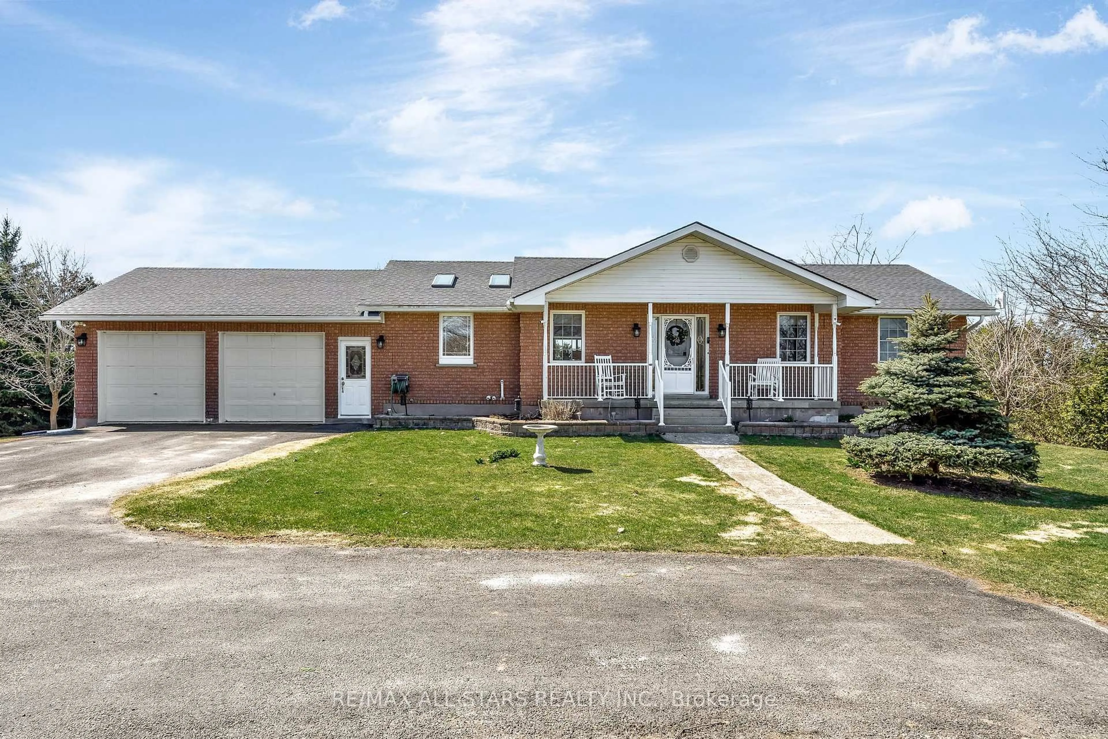 Home with brick exterior material, street for C2365 Thorah Concession 1 Rd, Brock Ontario K0M 2T0