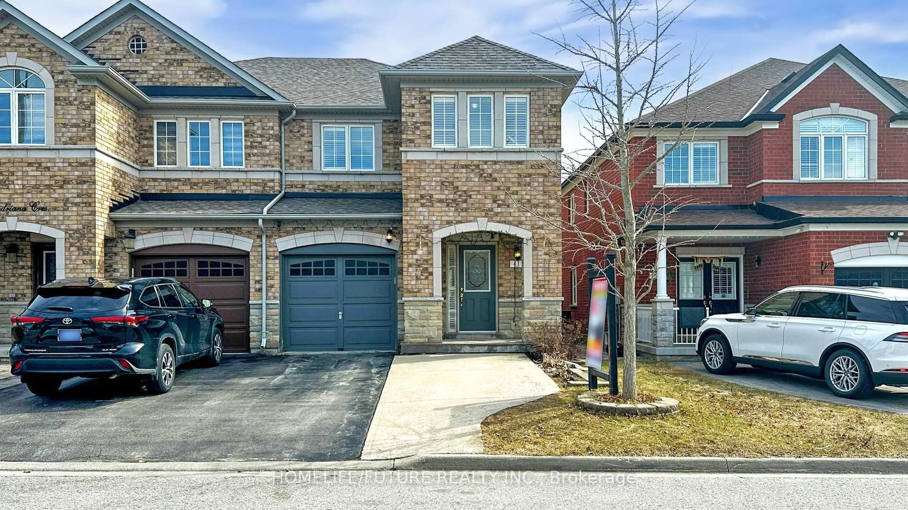 Home with brick exterior material, street for 11 Andriana Cres, Markham Ontario L6B 0E1