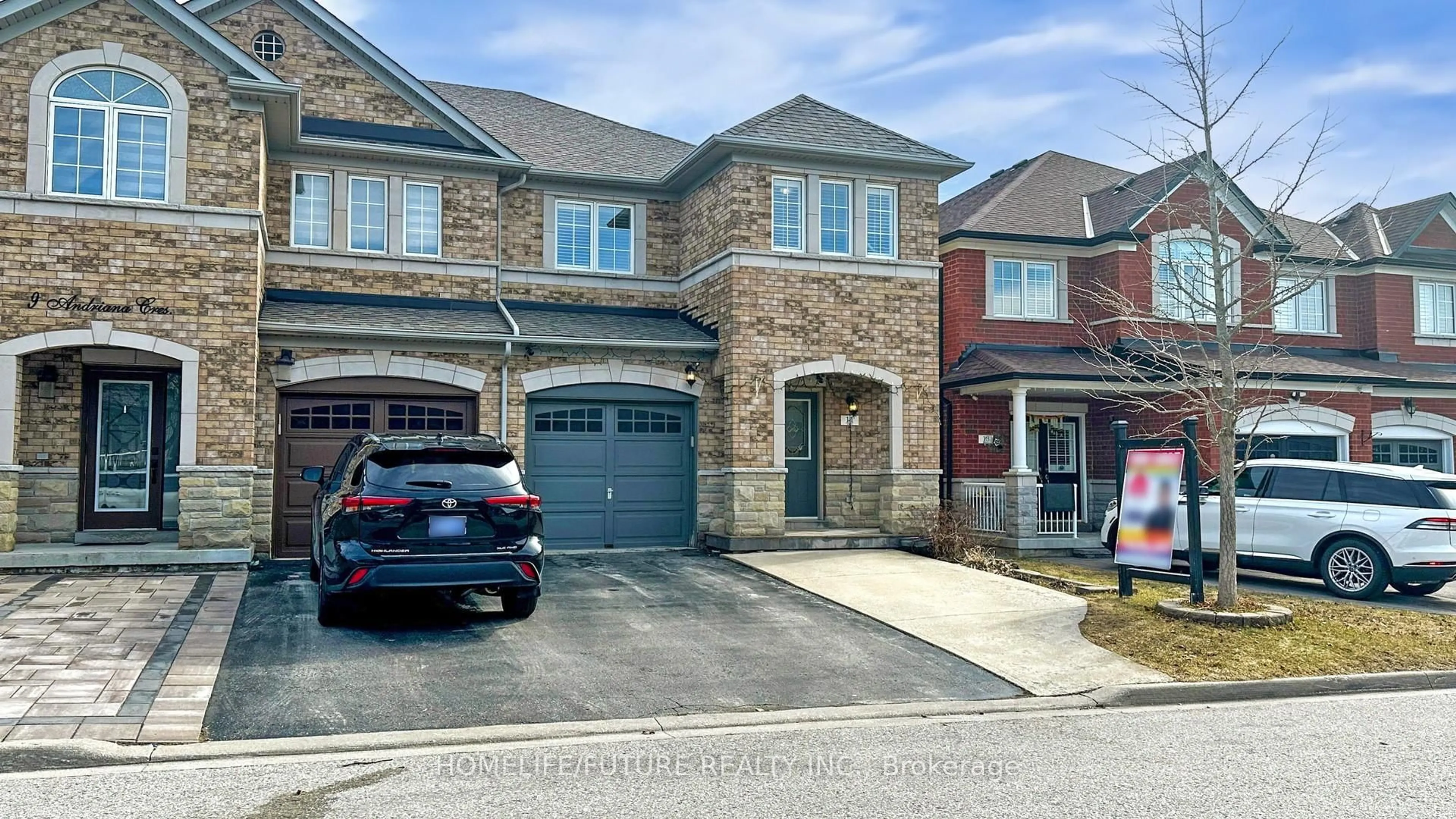 Home with brick exterior material, street for 11 Andriana Cres, Markham Ontario L6B 0E1