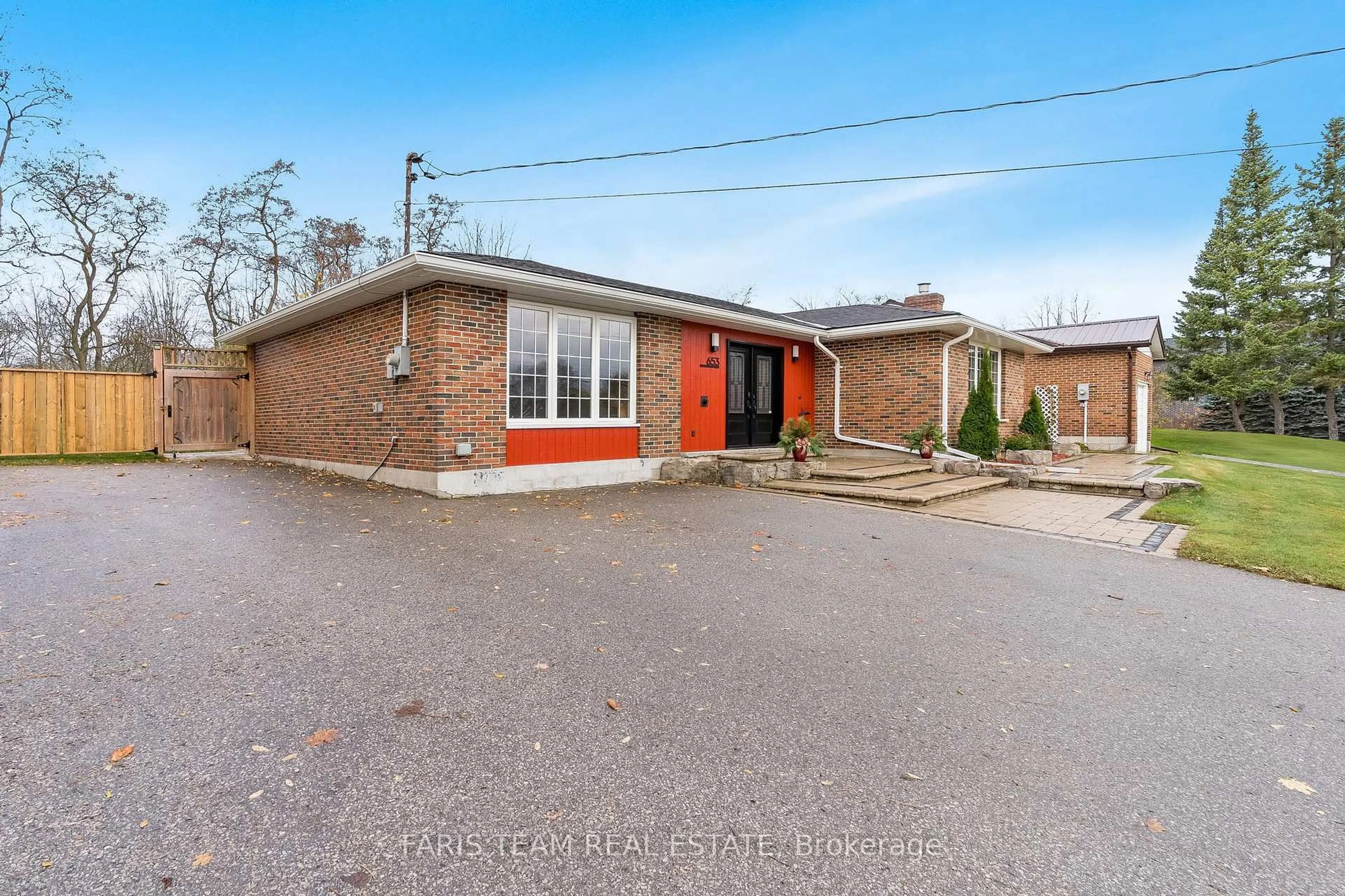 Home with brick exterior material, street for 653 Simcoe St, Brock Ontario L0K 1A0