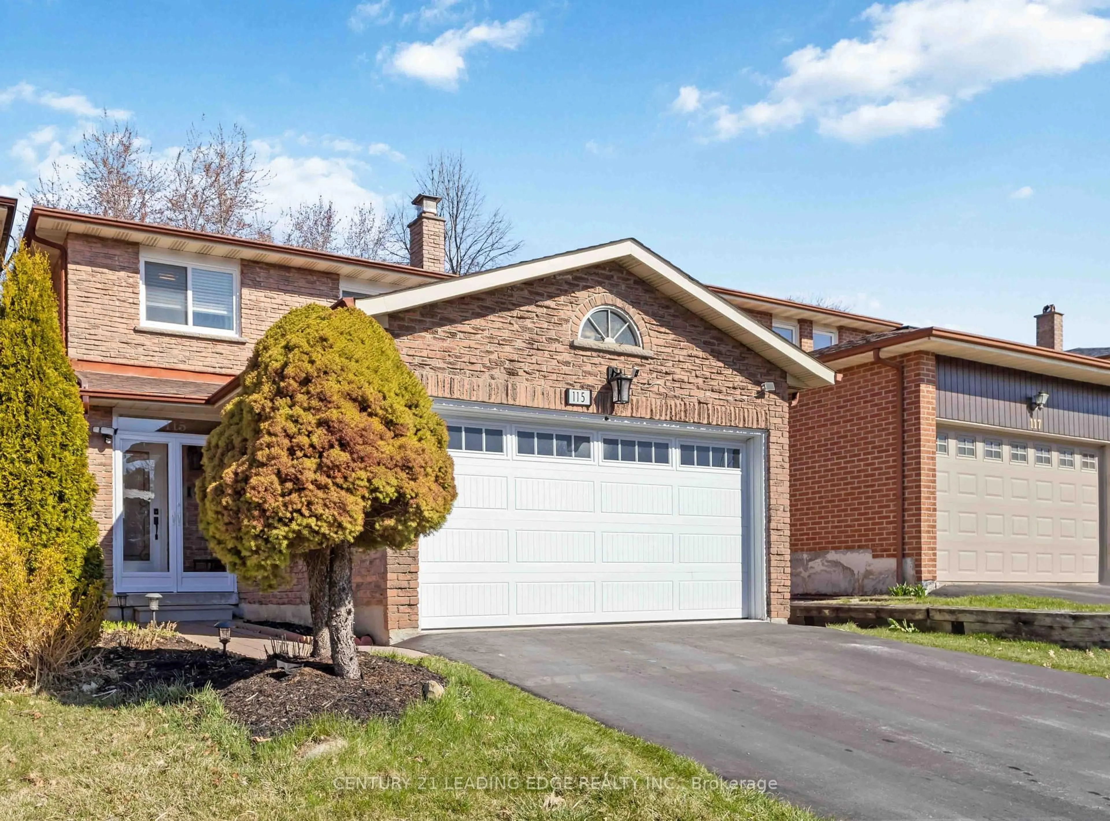 Home with brick exterior material, street for 115 Major Buttons Dr, Markham Ontario L3P 3X7