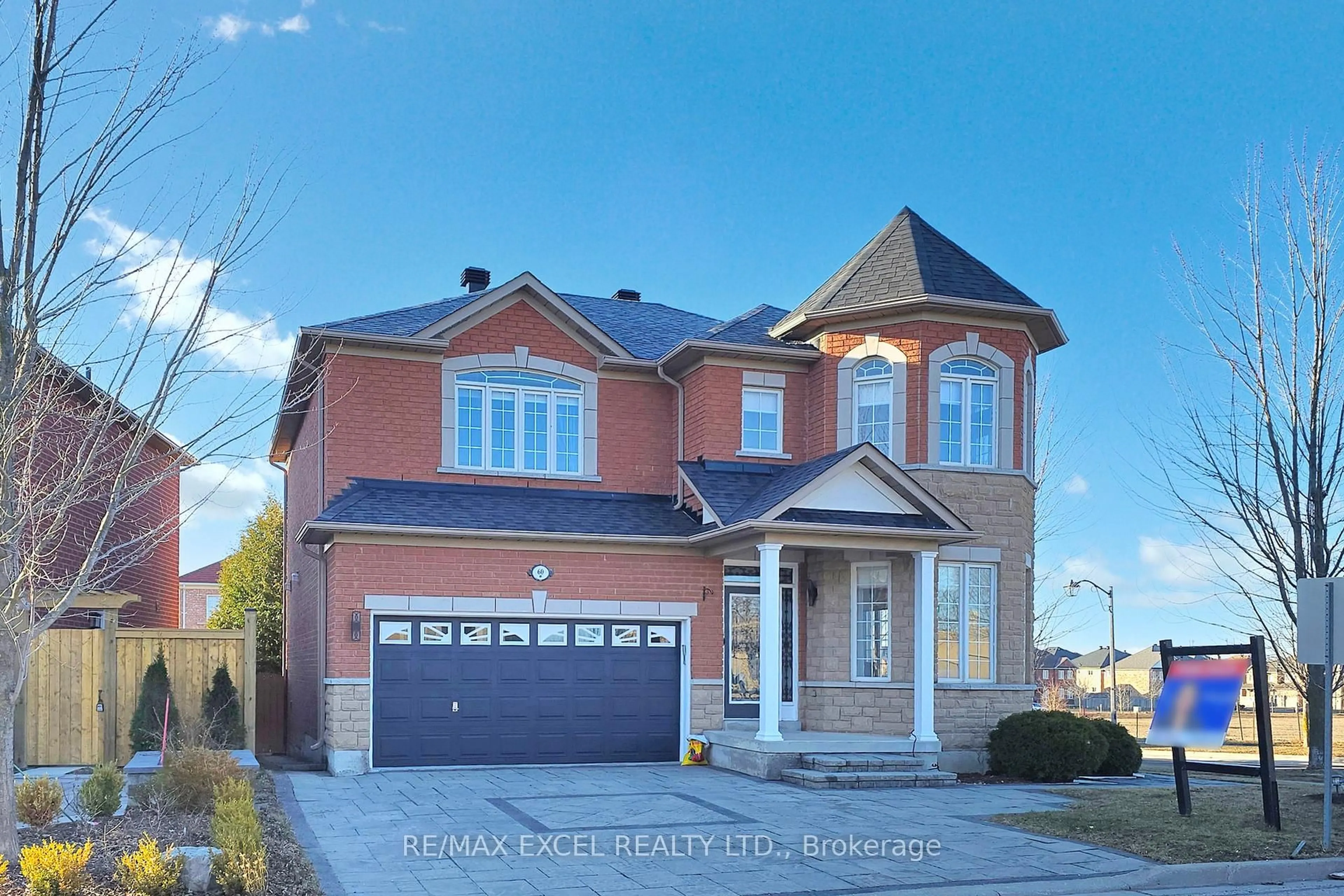 Home with brick exterior material, street for 60 Gordon Weeden Rd, Markham Ontario L6E 2G4