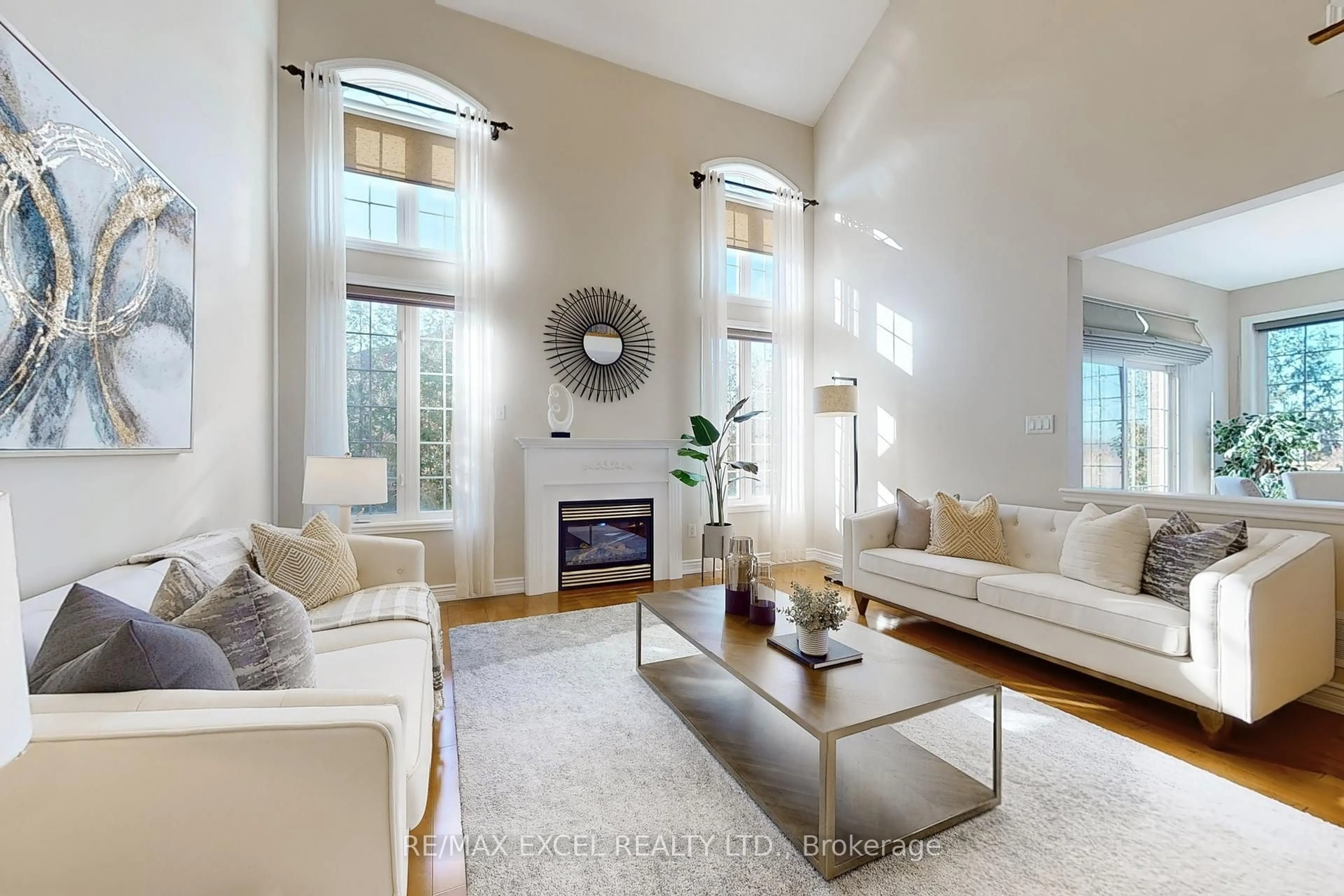 Living room with furniture, unknown for 60 Gordon Weeden Rd, Markham Ontario L6E 2G4