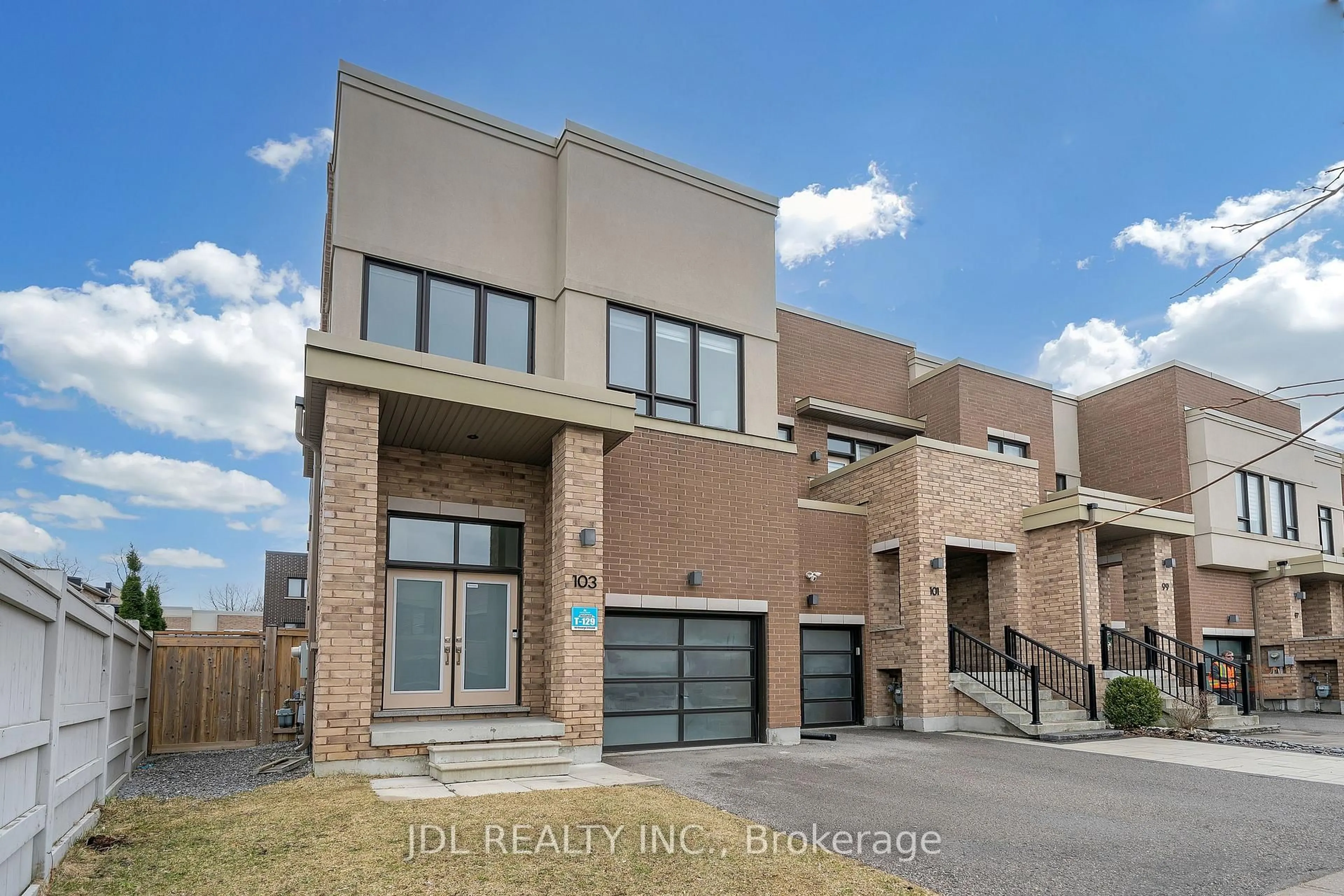 Home with brick exterior material, street for 103 Denarius Cres, Richmond Hill Ontario L4E 0Y9