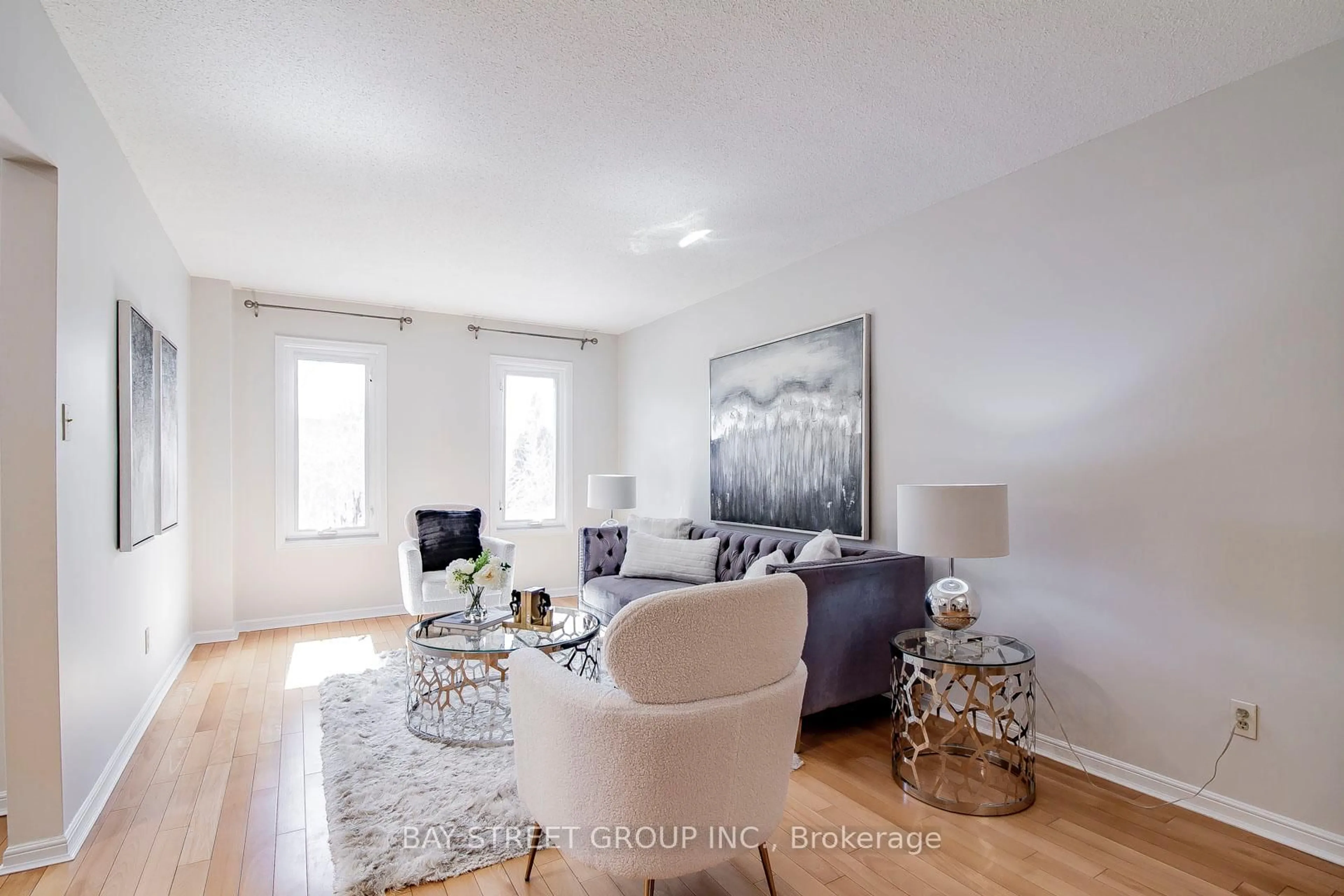 Living room with furniture, unknown for 300 Fincham Ave, Markham Ontario L3P 4E7