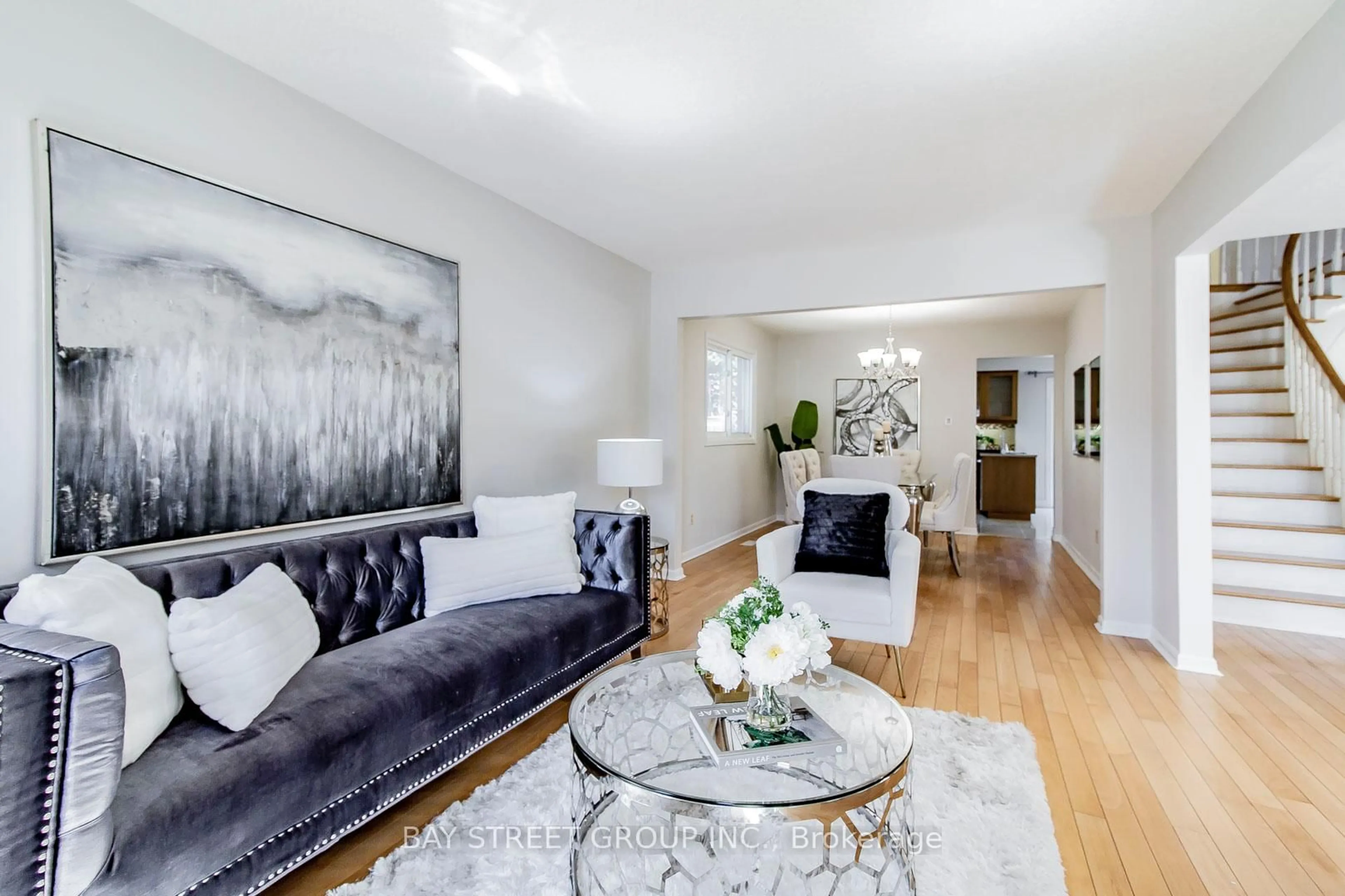 Living room with furniture, unknown for 300 Fincham Ave, Markham Ontario L3P 4E7