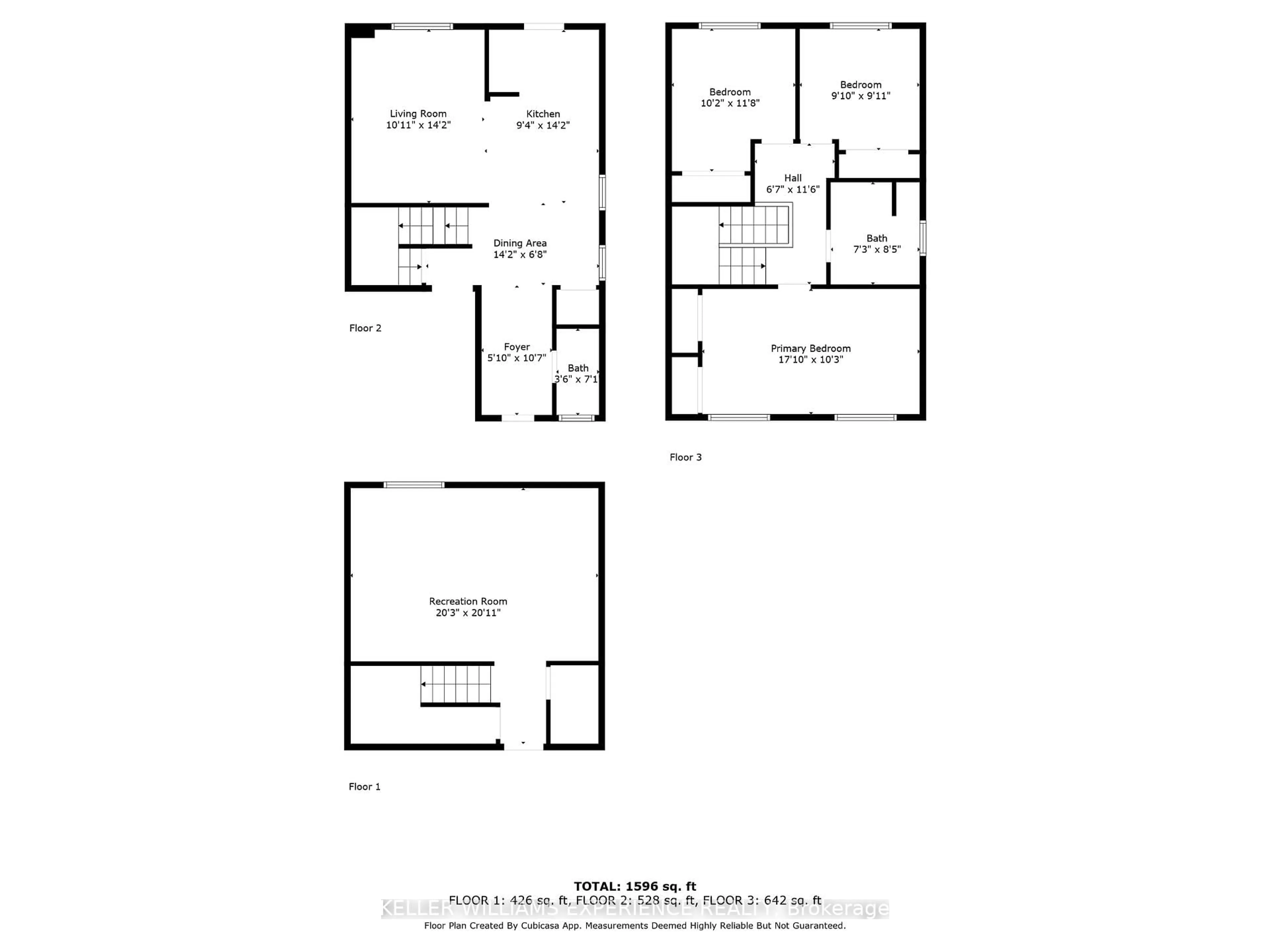 Floor plan for 34 Quigley St, Essa Ontario L0M 1B5