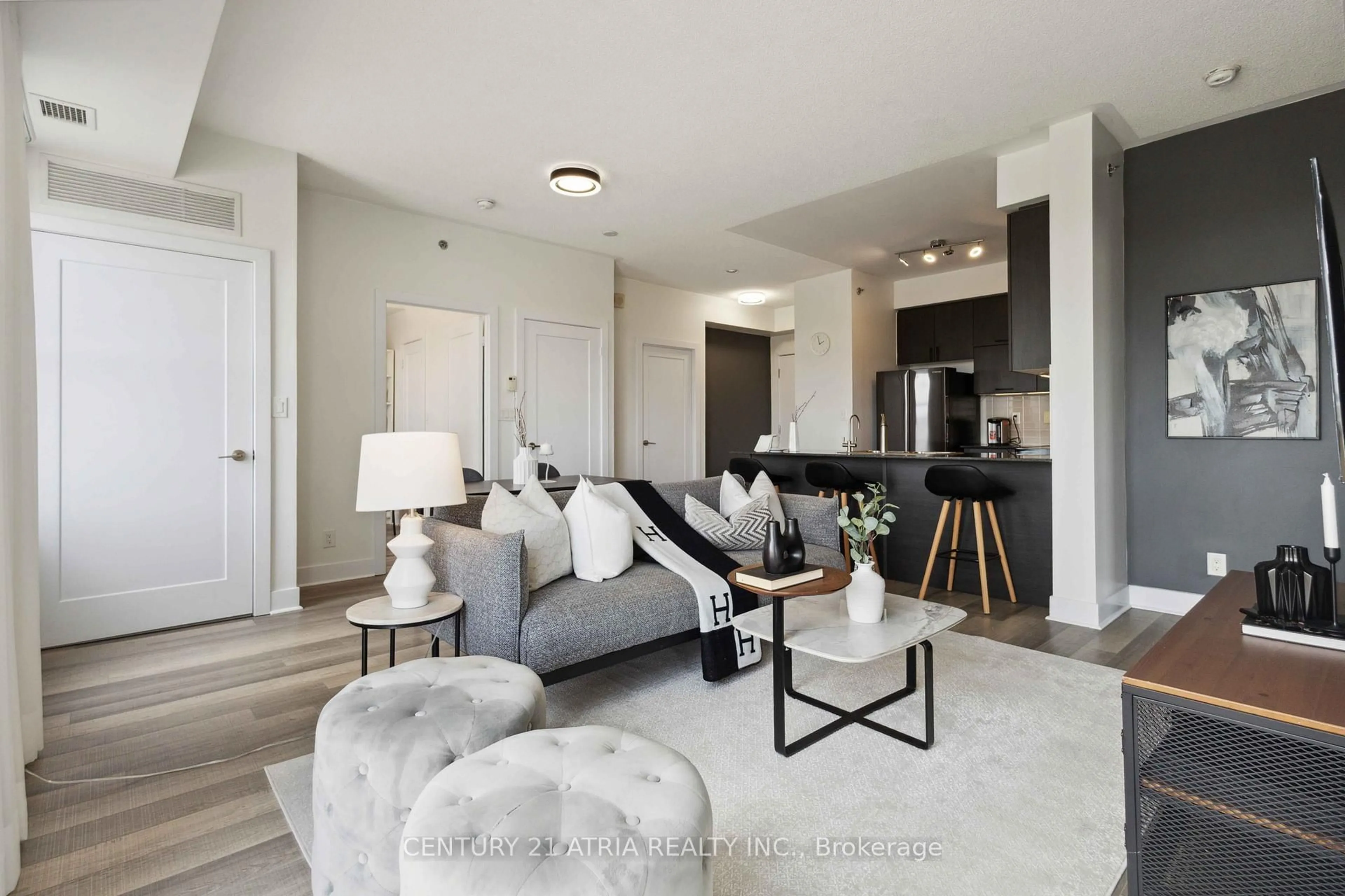 Living room with furniture, unknown for 28 Prince Regent St #Ph06, Markham Ontario L6C 0V5
