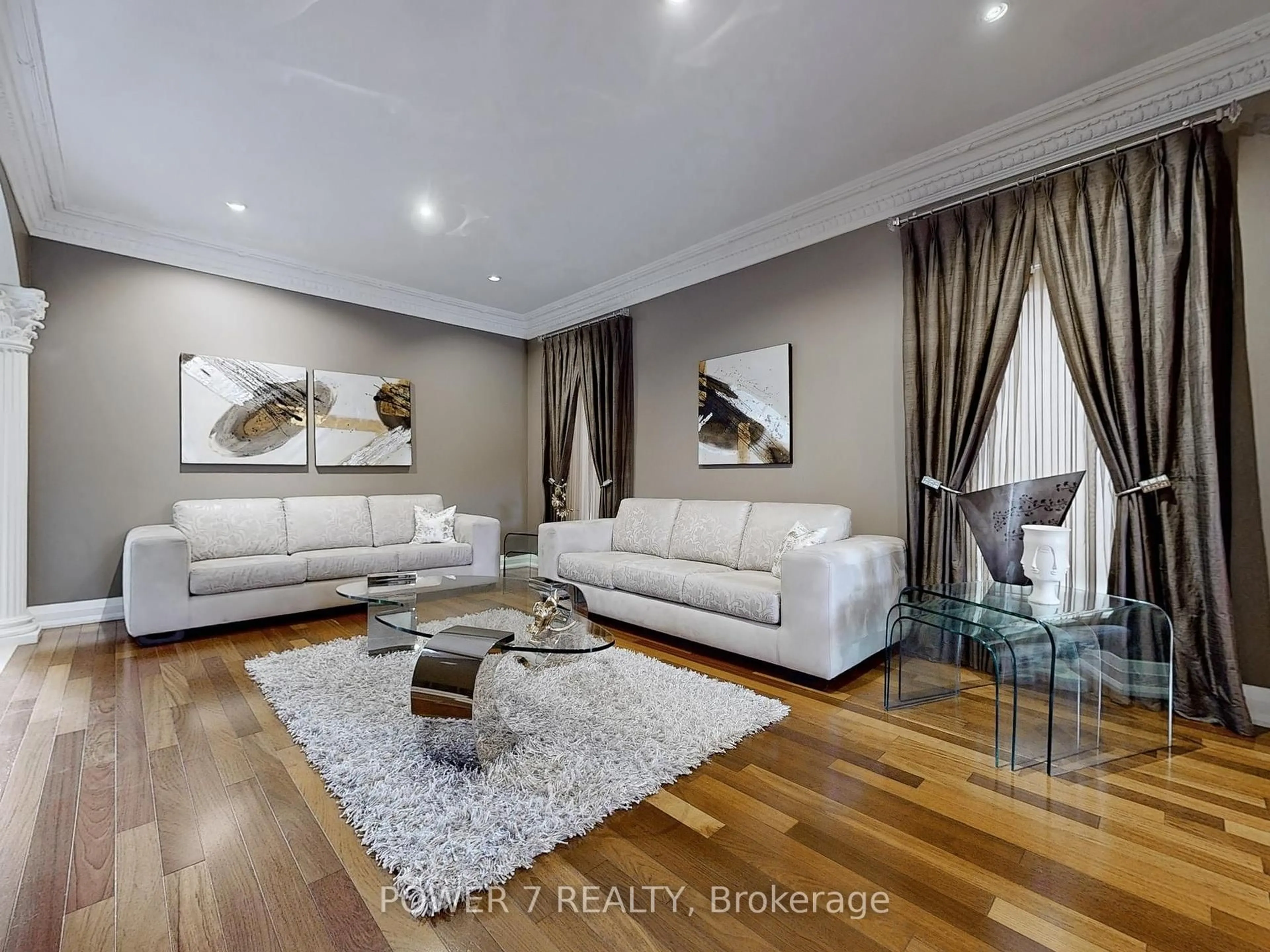 Living room with furniture, unknown for 76 Silver Rose Cres, Markham Ontario L6C 1W6
