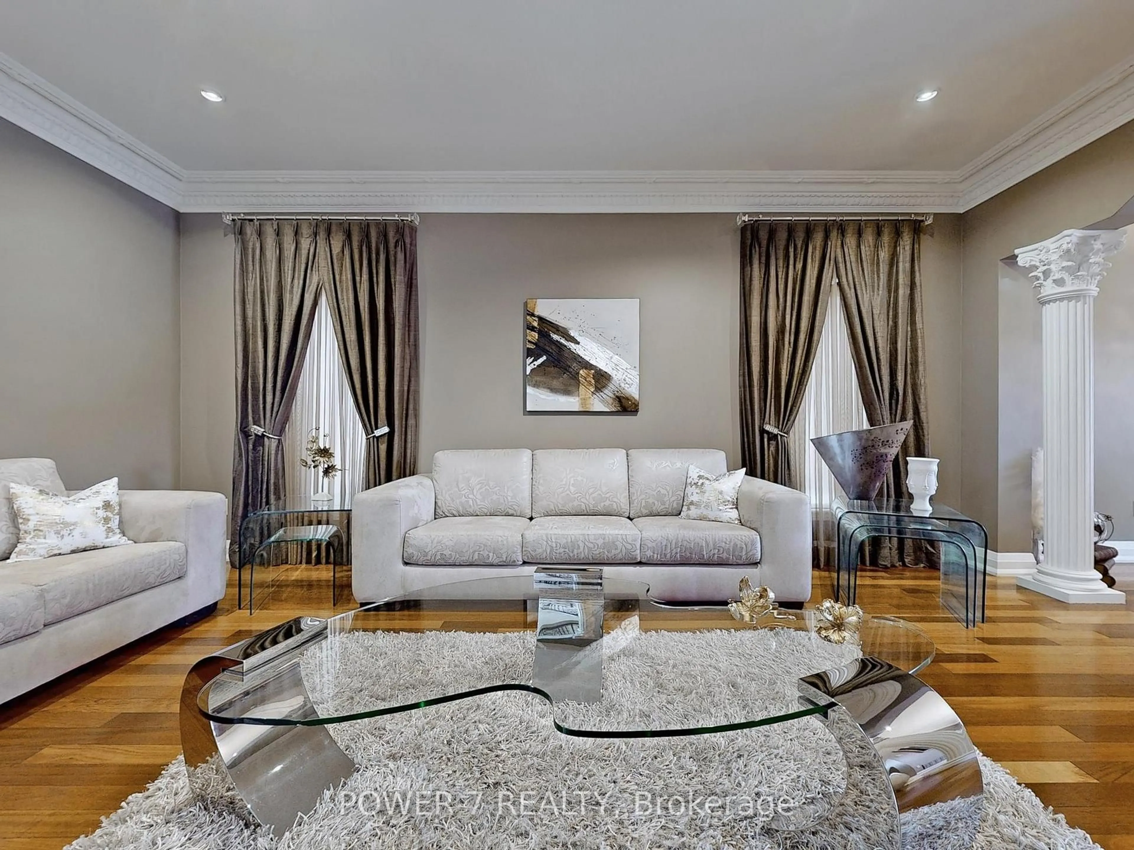 Living room with furniture, unknown for 76 Silver Rose Cres, Markham Ontario L6C 1W6