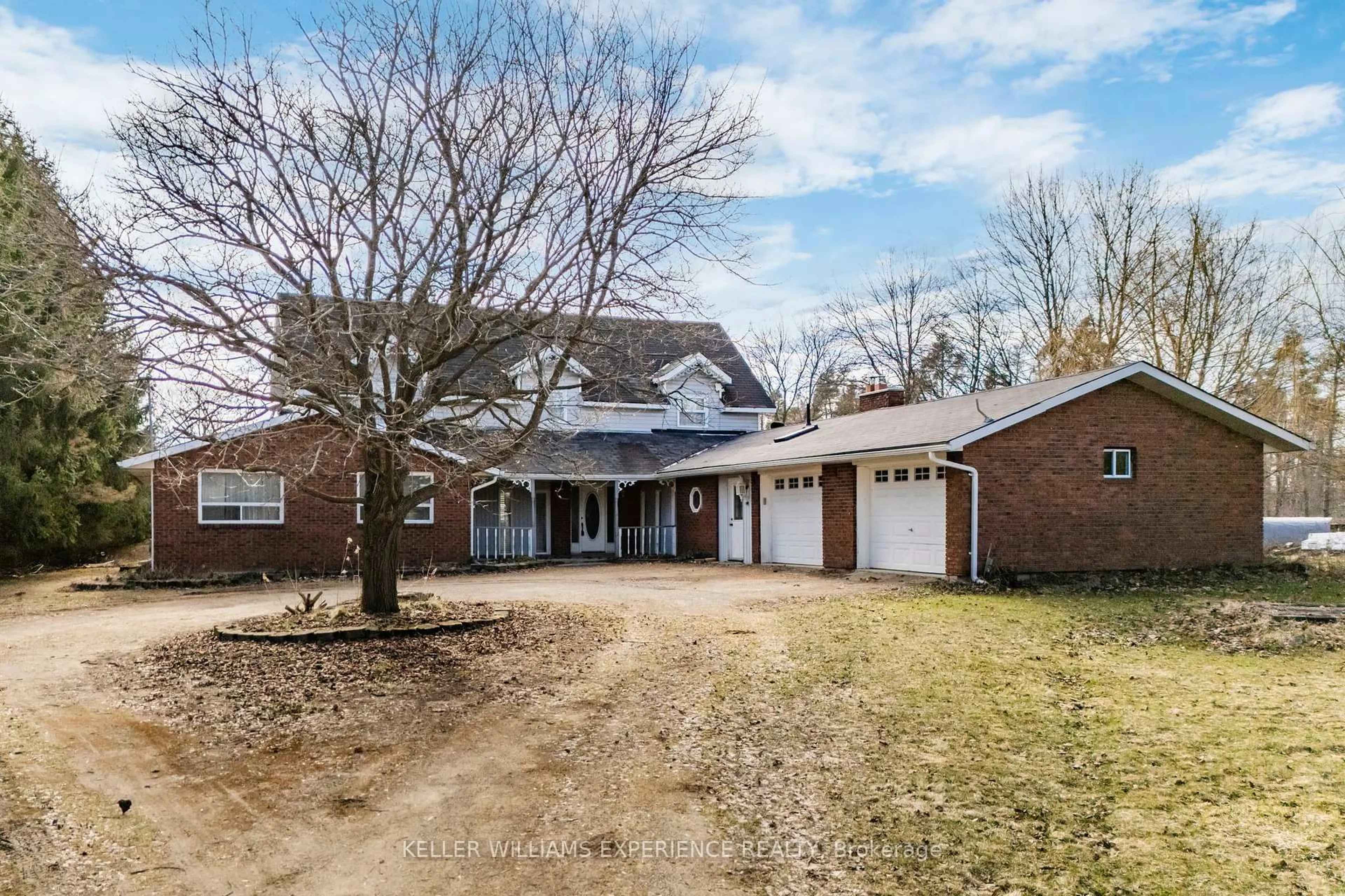 Home with brick exterior material, street for 7078 County 56 Rd, Essa Ontario L0M 1T0