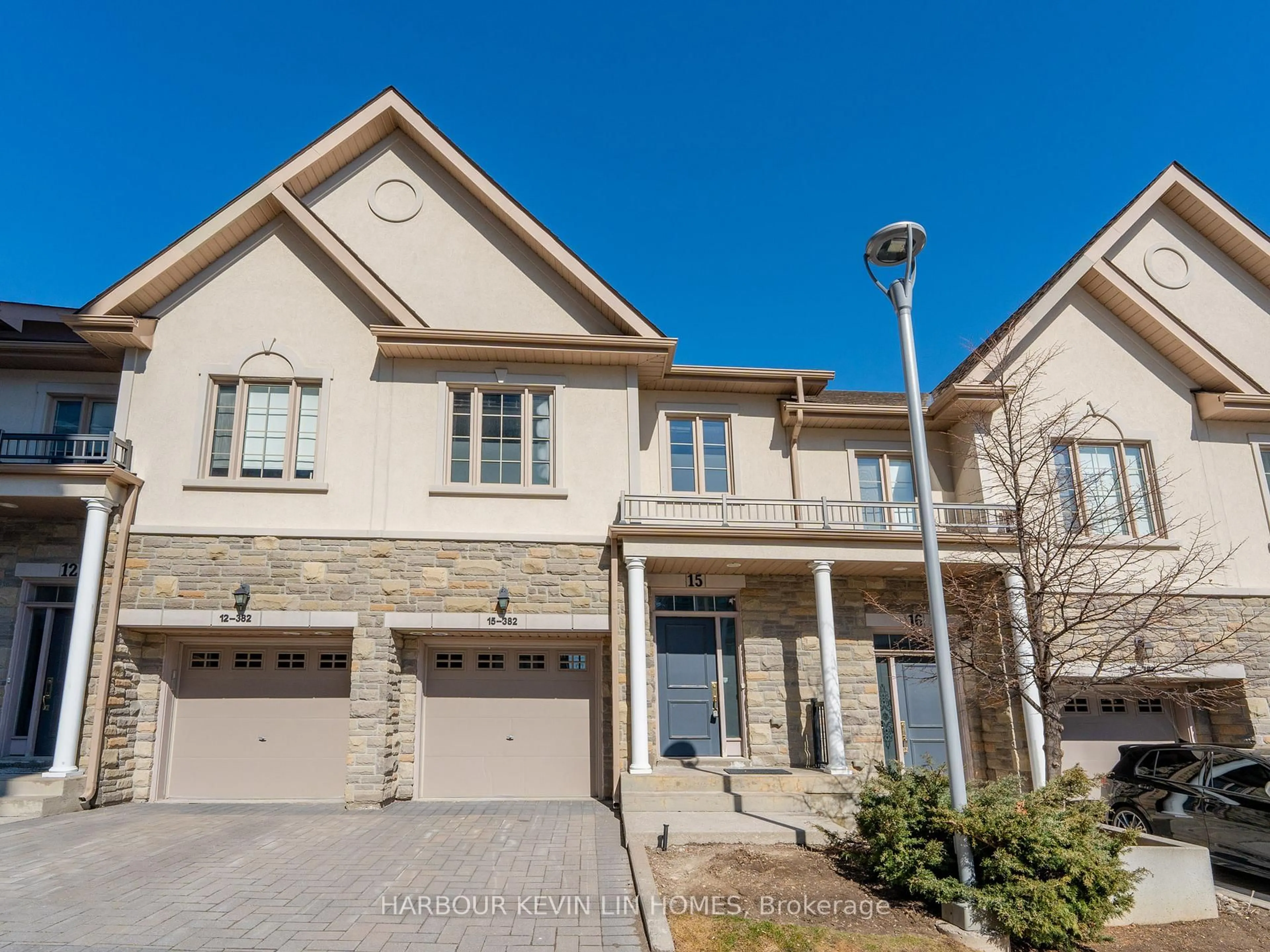 Home with brick exterior material, street for 382 Highway 7 N/A #TH15, Richmond Hill Ontario L4B 0C5