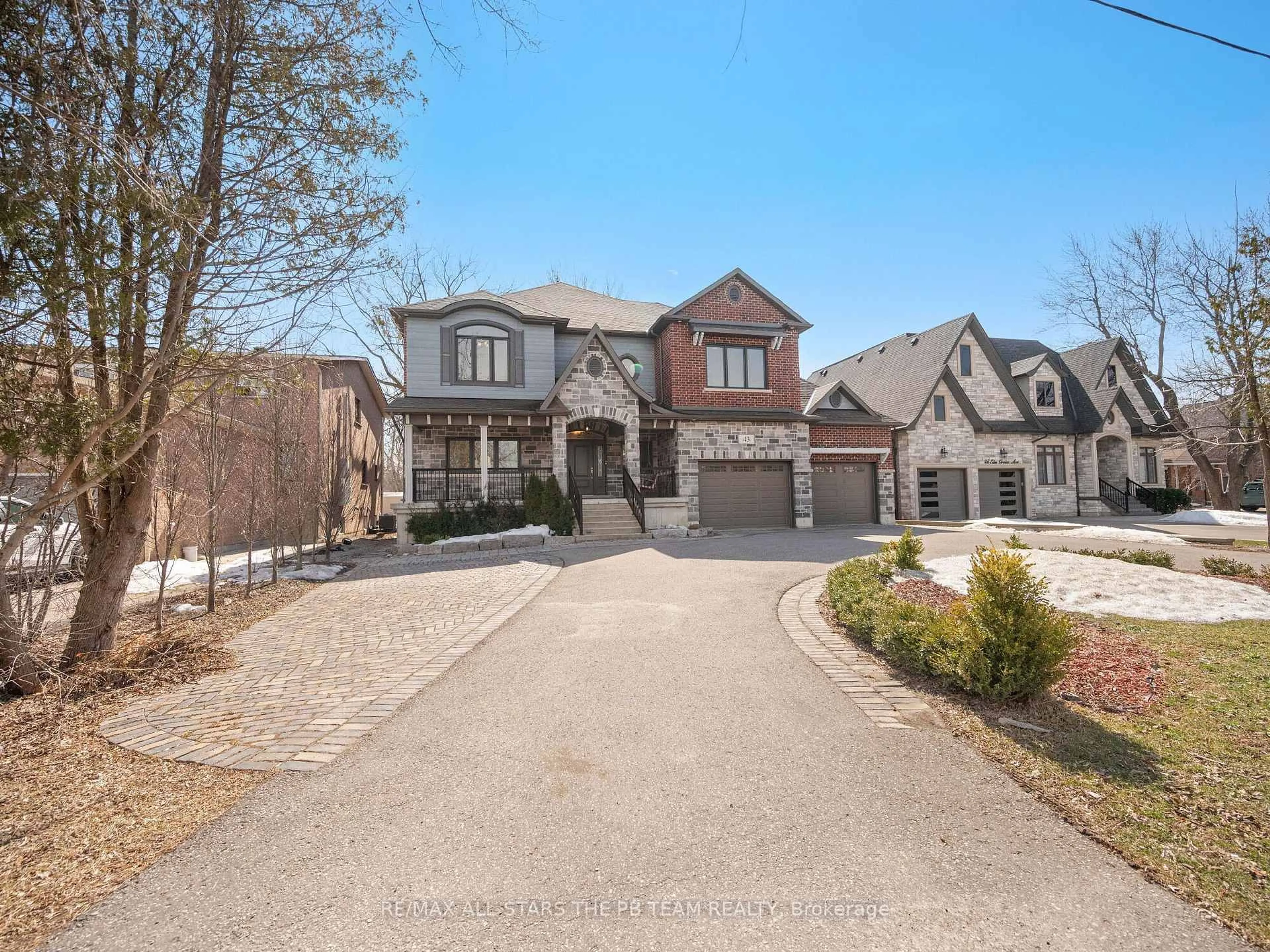 Home with brick exterior material, street for 43 Elm Grove Ave, Richmond Hill Ontario L4E 2V4