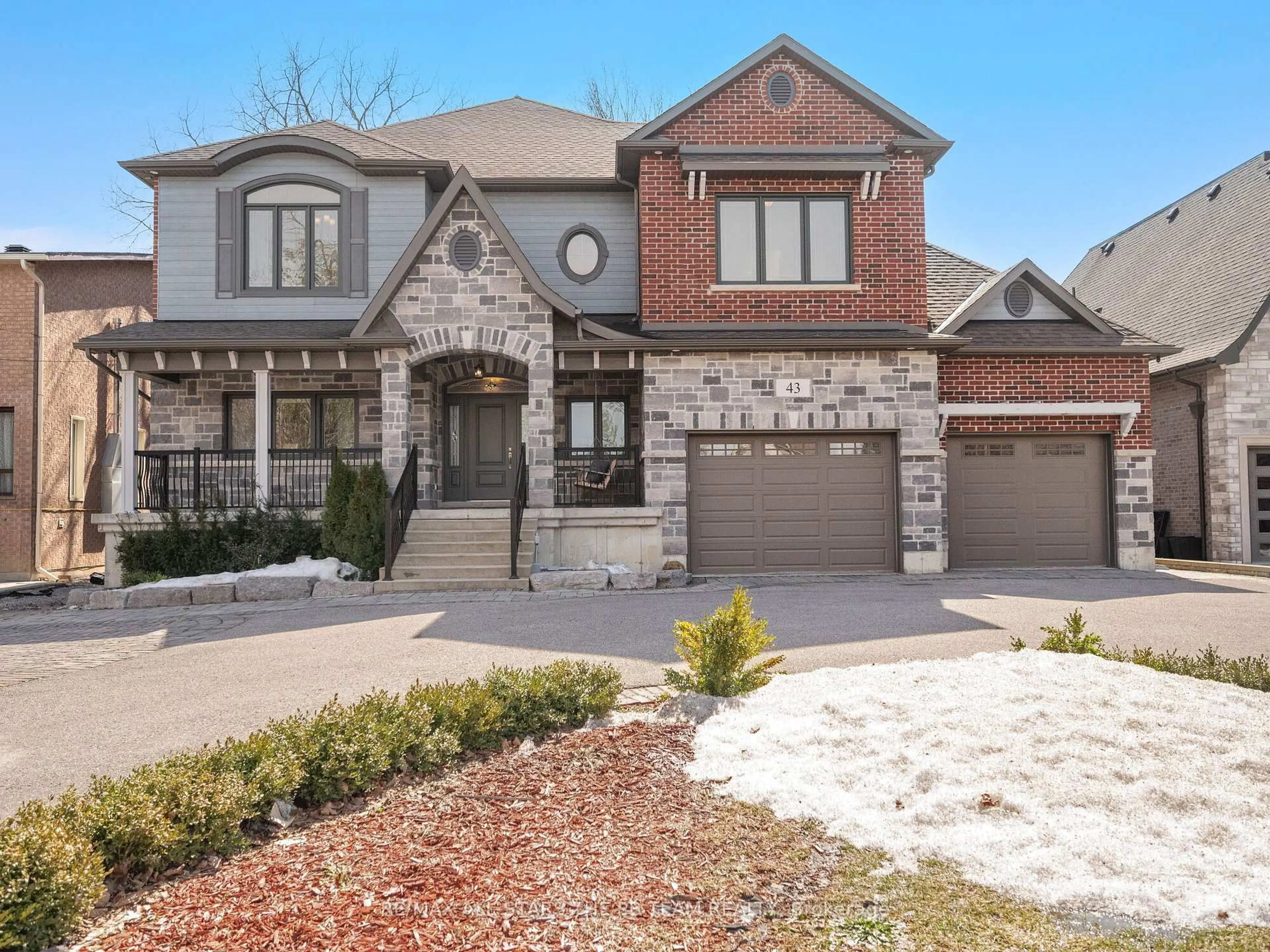 Home with brick exterior material, street for 43 Elm Grove Ave, Richmond Hill Ontario L4E 2V4