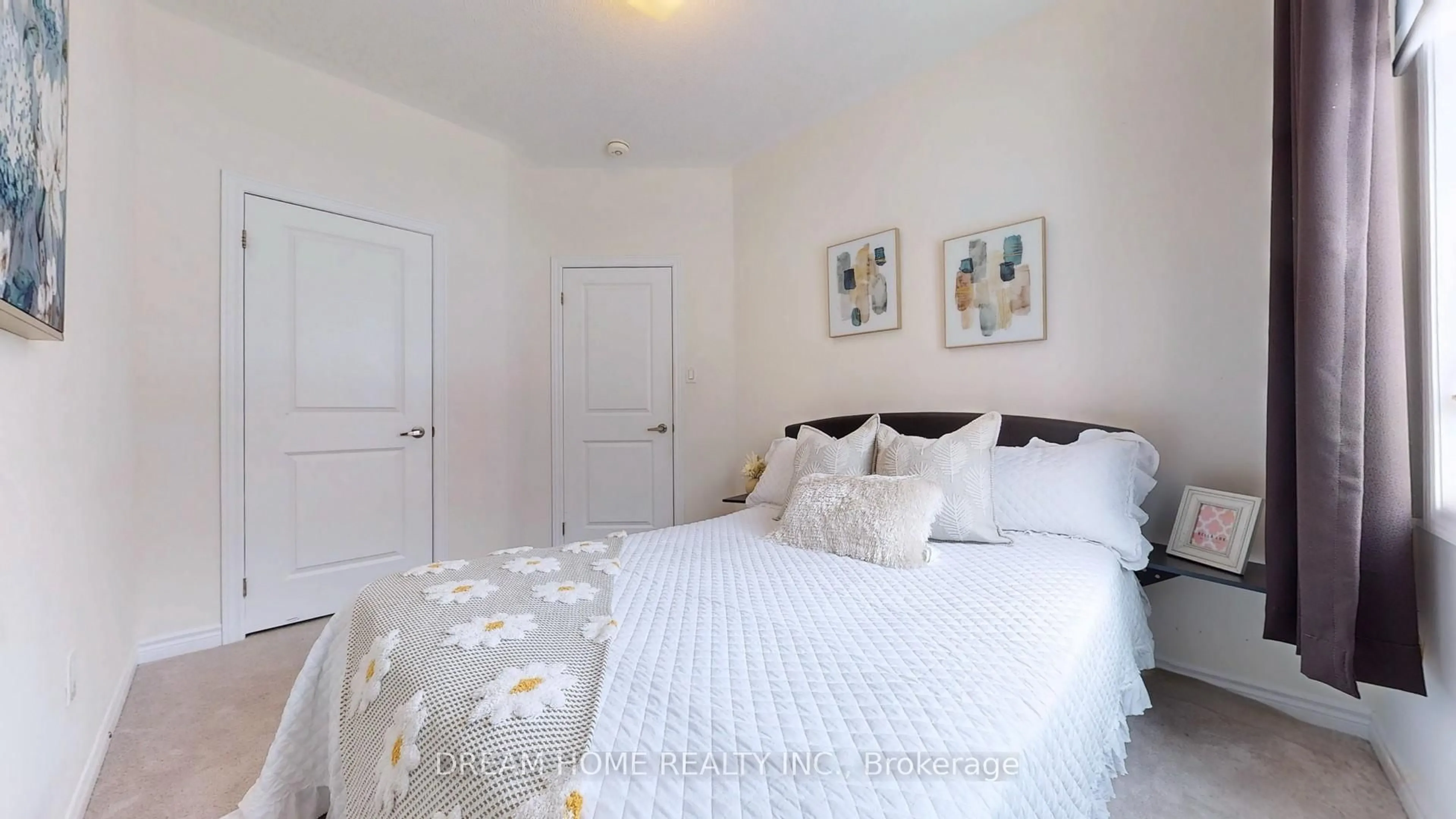 Bedroom with bed, unknown for 134 Frederick Wilson Ave, Markham Ontario L6B 0R1
