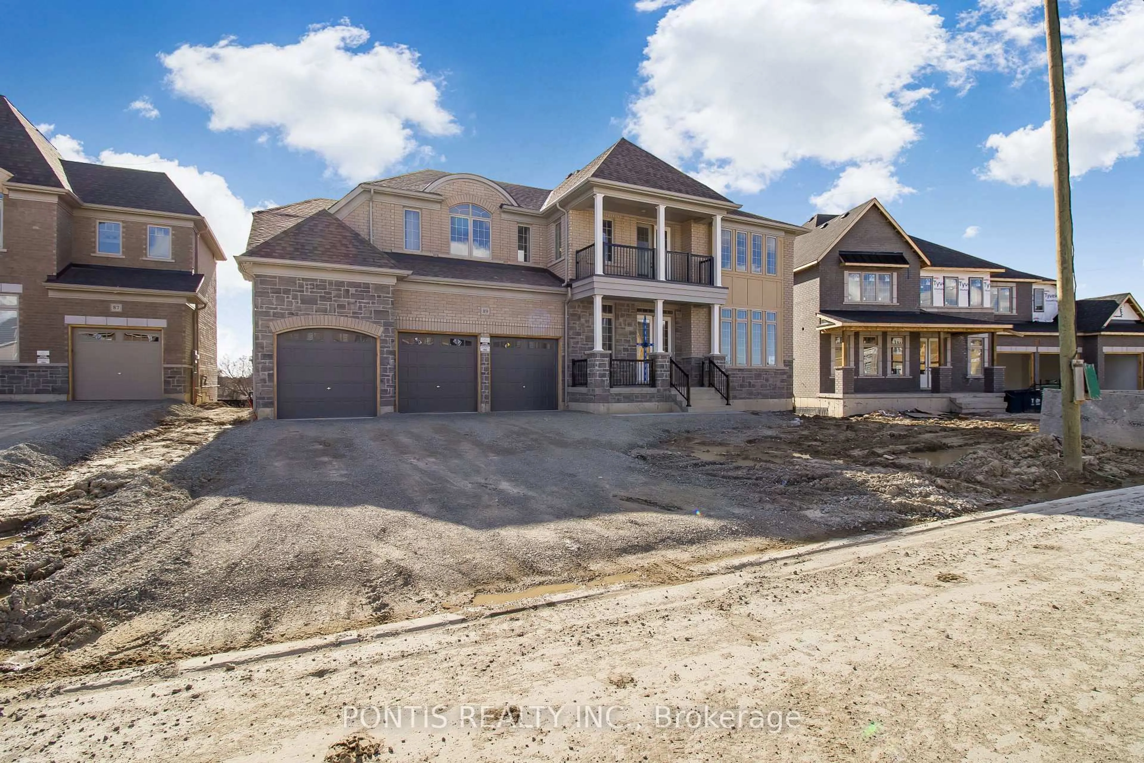 Home with brick exterior material, street for 89 Marigold Blvd, Adjala-Tosorontio Ontario L0G 1W0
