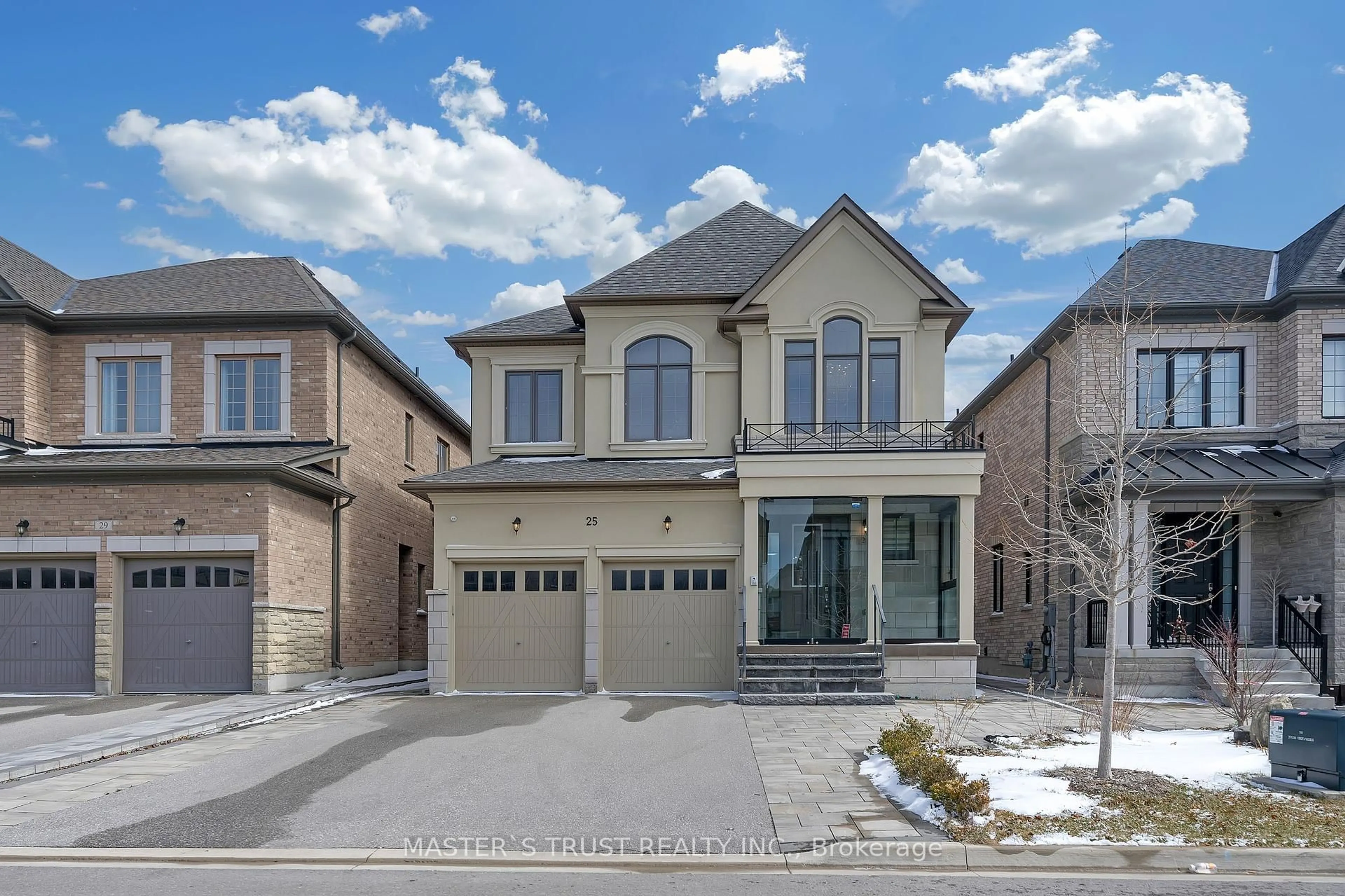 Home with brick exterior material, street for 25 Cannes Ave, Vaughan Ontario L4H 4P5