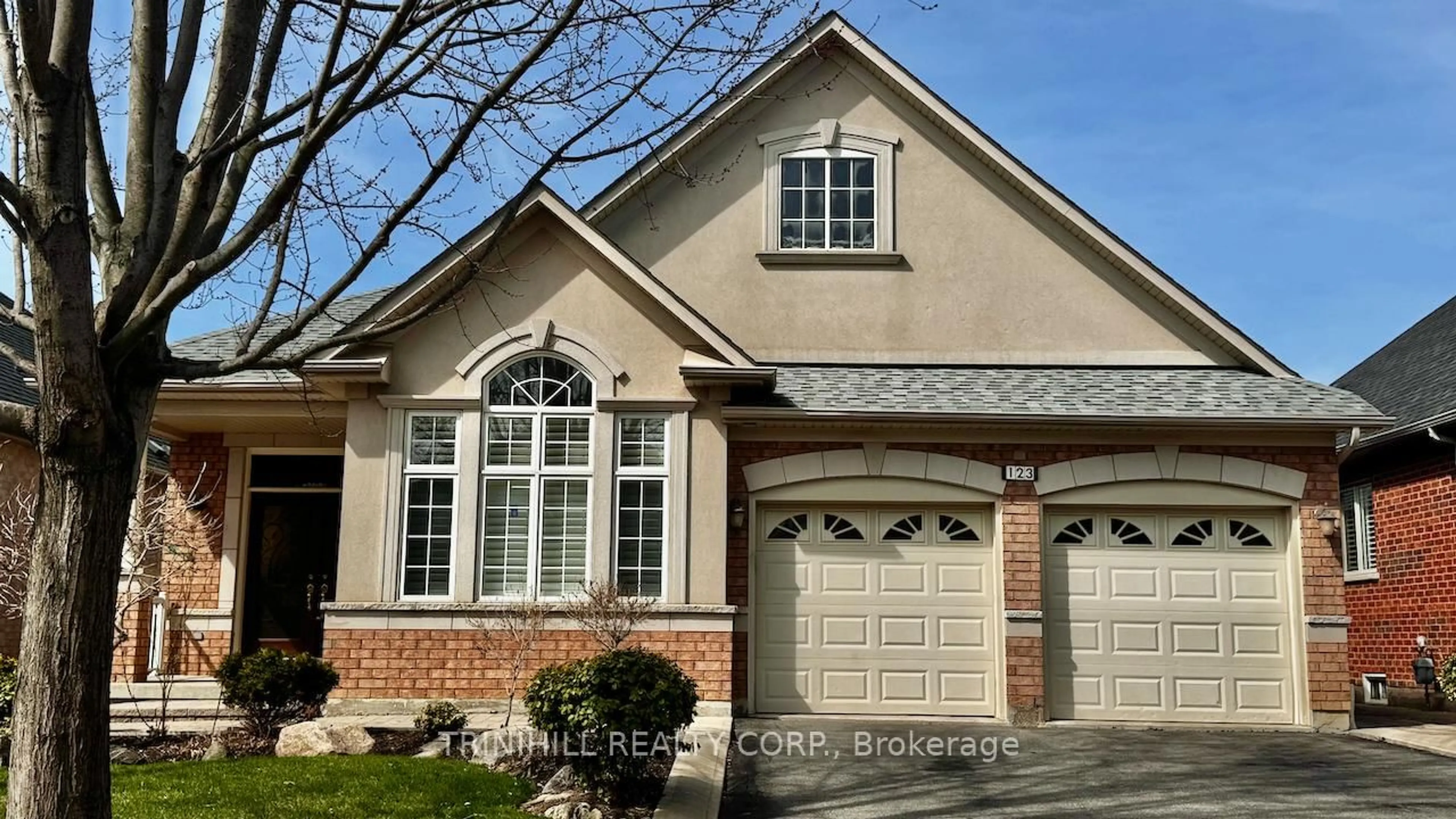Home with brick exterior material, street for 123 Cupola Cres, Vaughan Ontario L4H 3G1