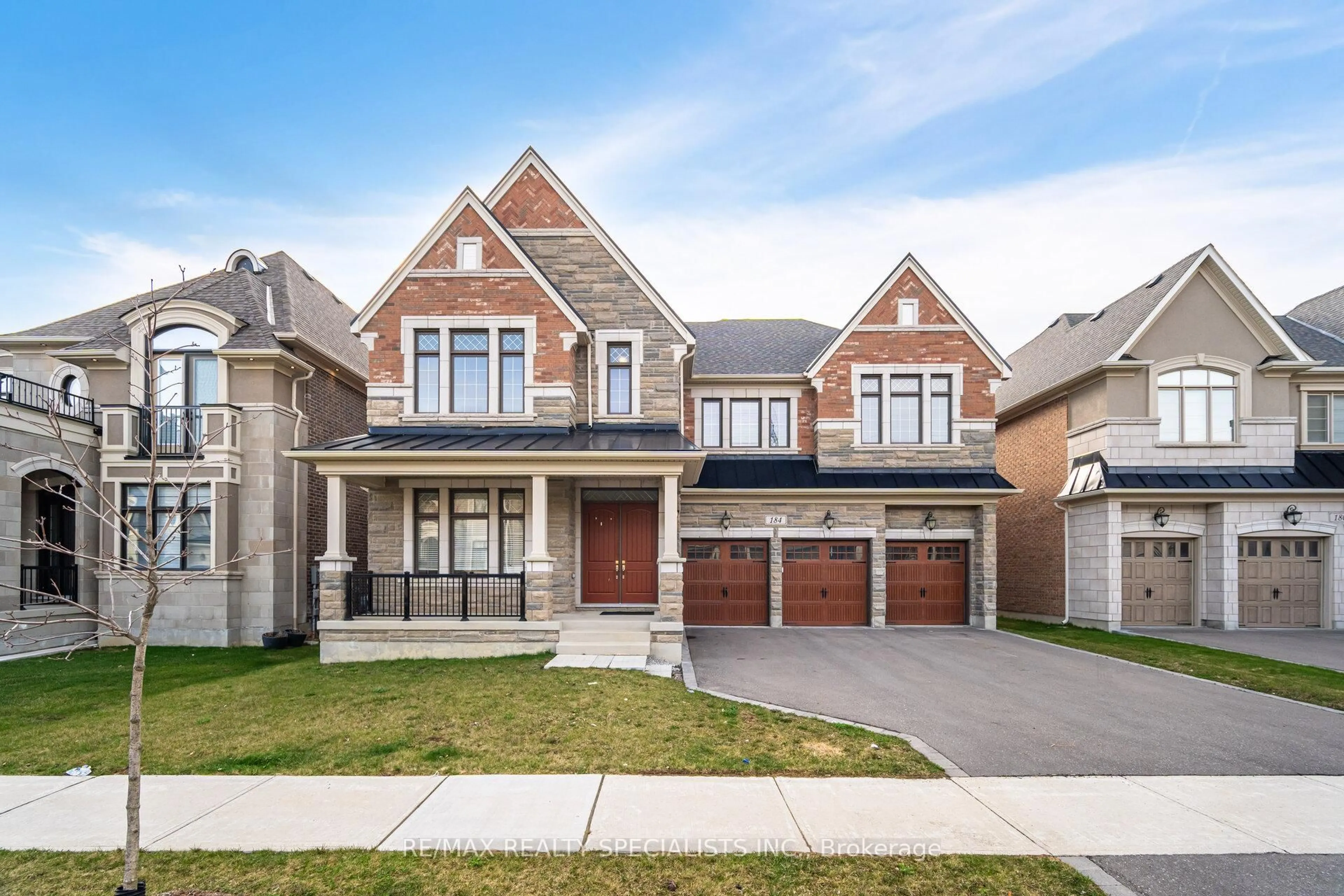 Home with brick exterior material, street for 184 First Nations Tr, Vaughan Ontario L4H 4T6