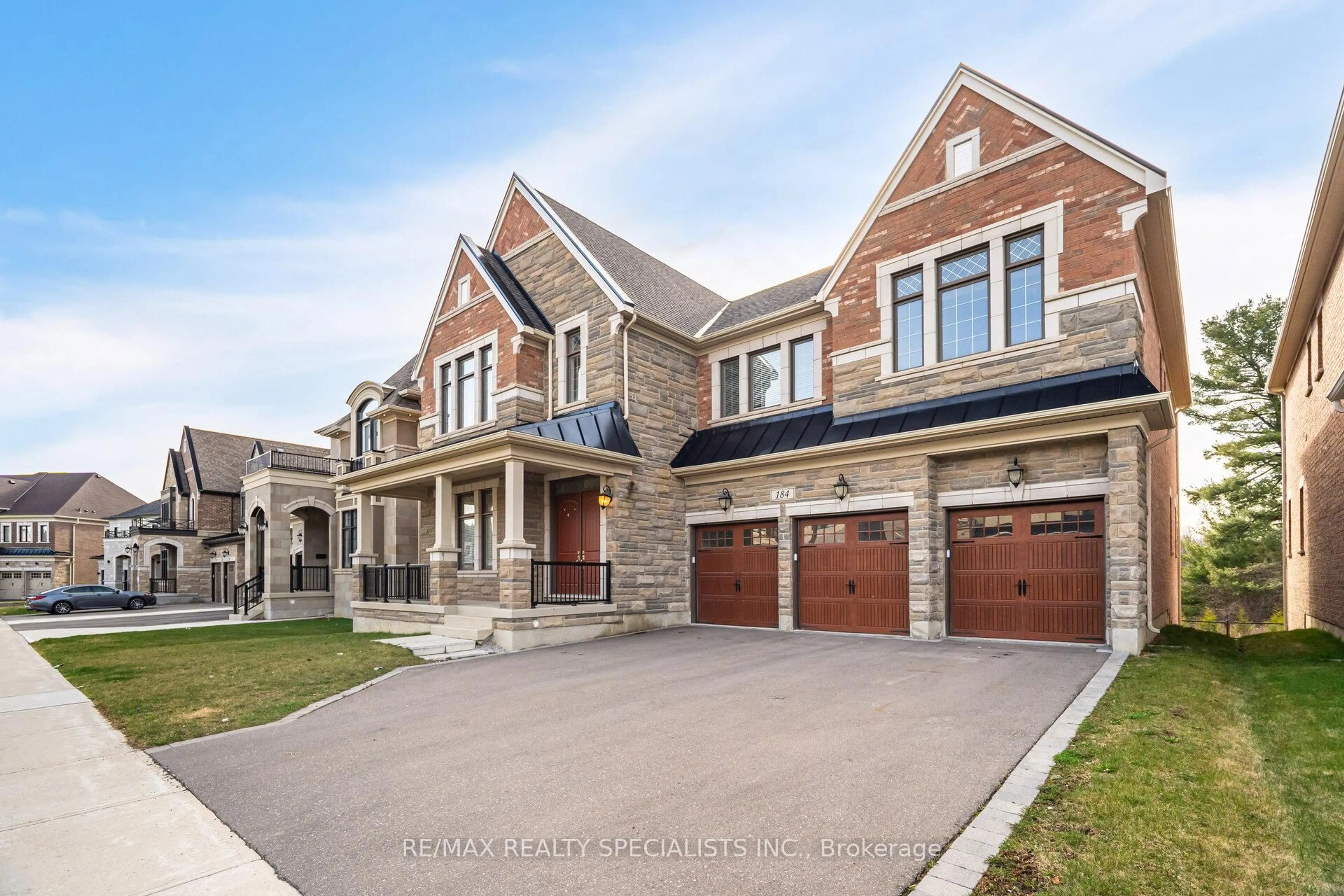 Home with brick exterior material, street for 184 First Nations Tr, Vaughan Ontario L4H 4T6