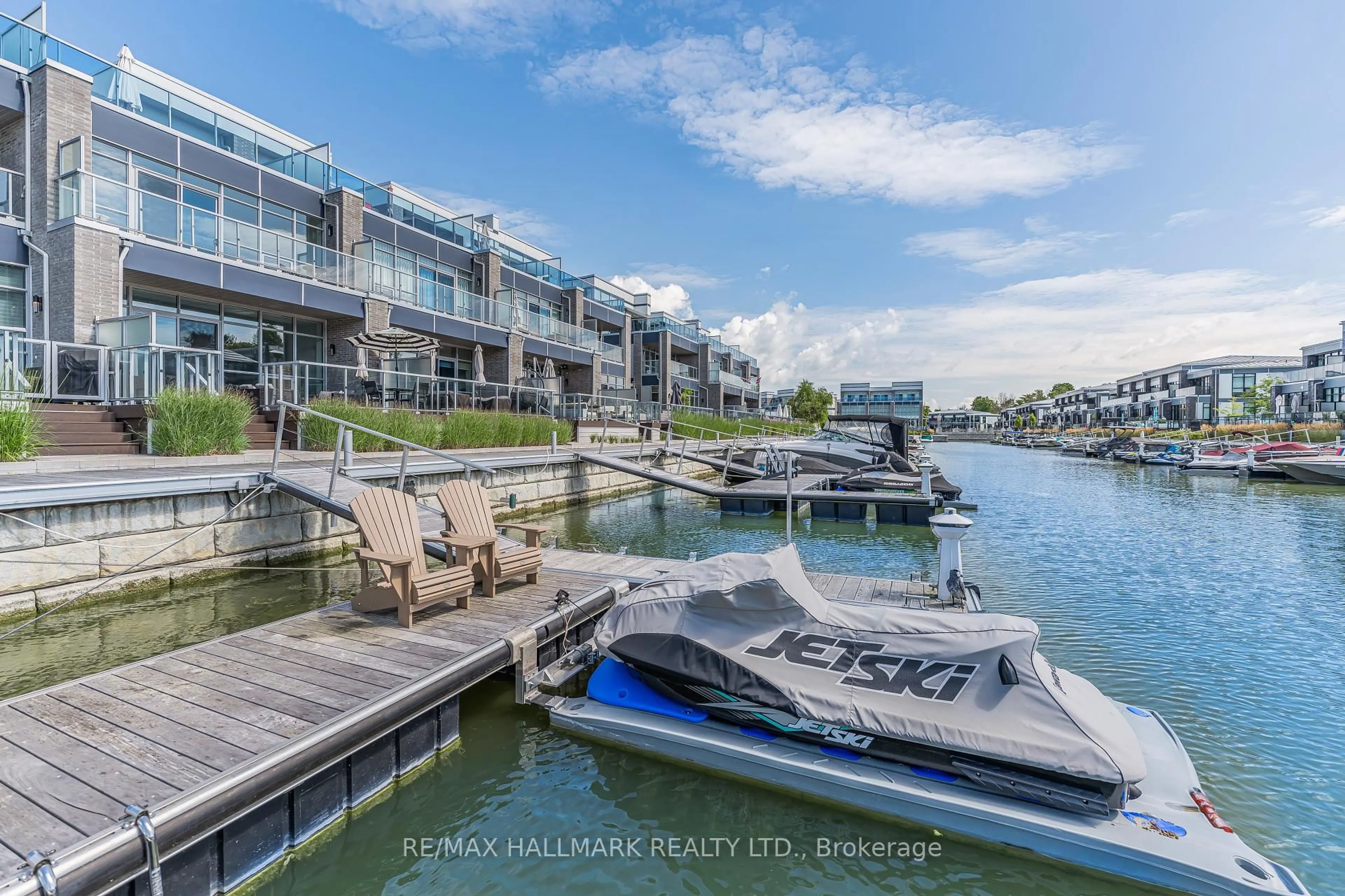 A pic from outside/outdoor area/front of a property/back of a property/a pic from drone, water/lake/river/ocean view for 3712 Ferretti Crt, Innisfil Ontario L9S 0N6